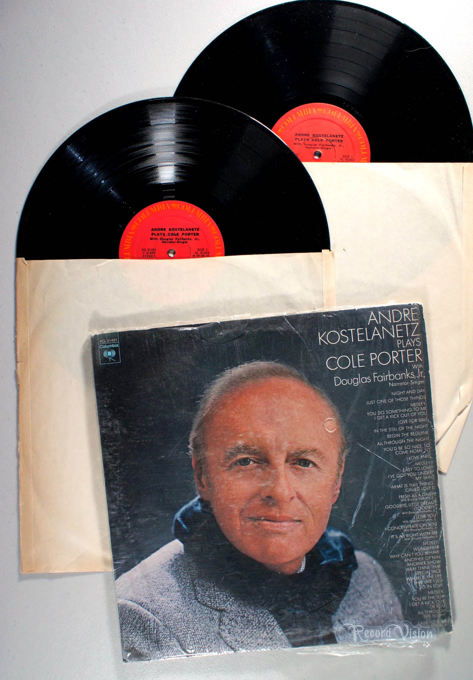 Andre Kostelanetz - Plays Cole Porter (front cover) Vinyl