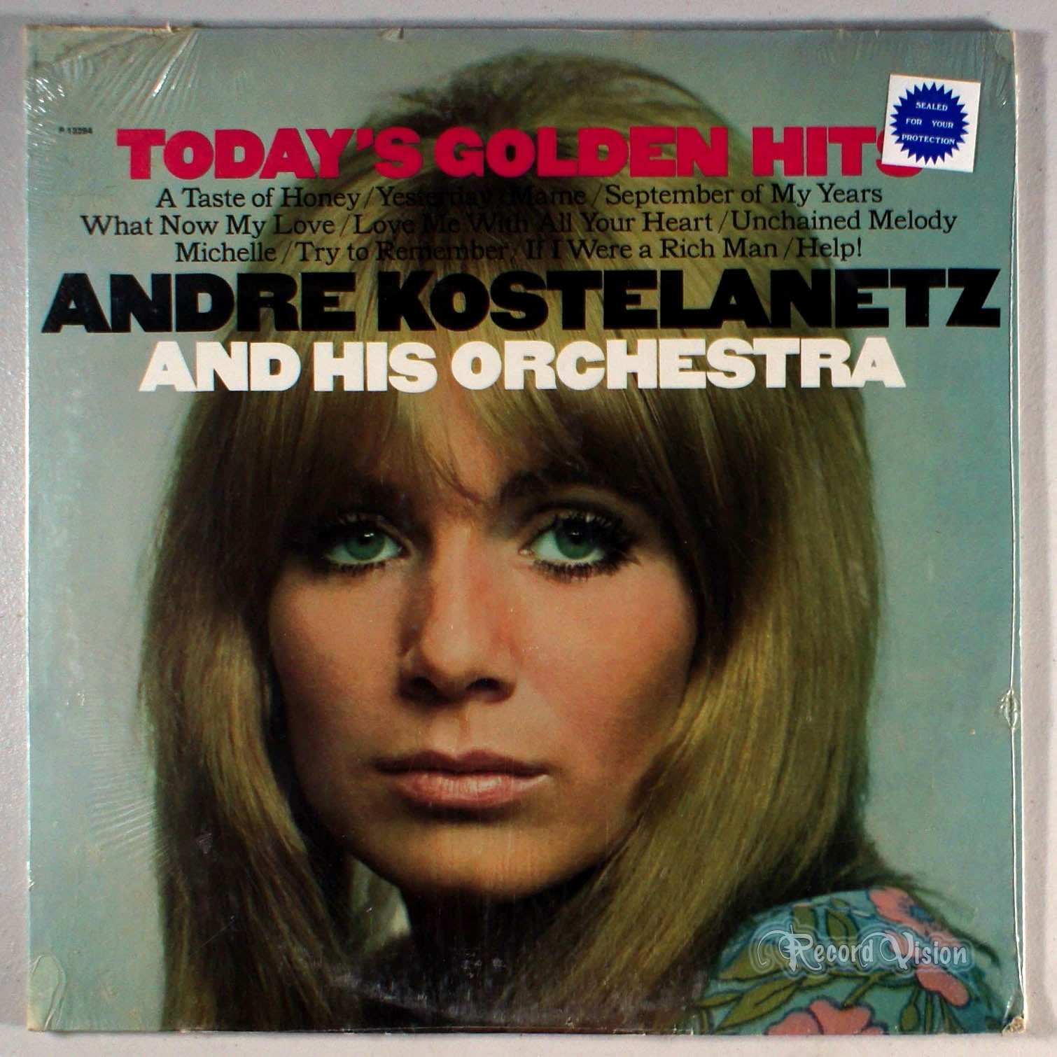 Andre Kostelanetz - Today's Golden Hits (front cover) Vinyl