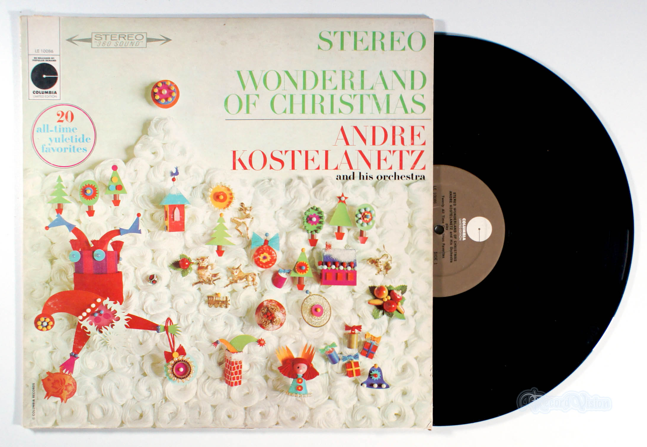 Andre Kostelanetz - Wonderland Of Christmas (front cover) Vinyl