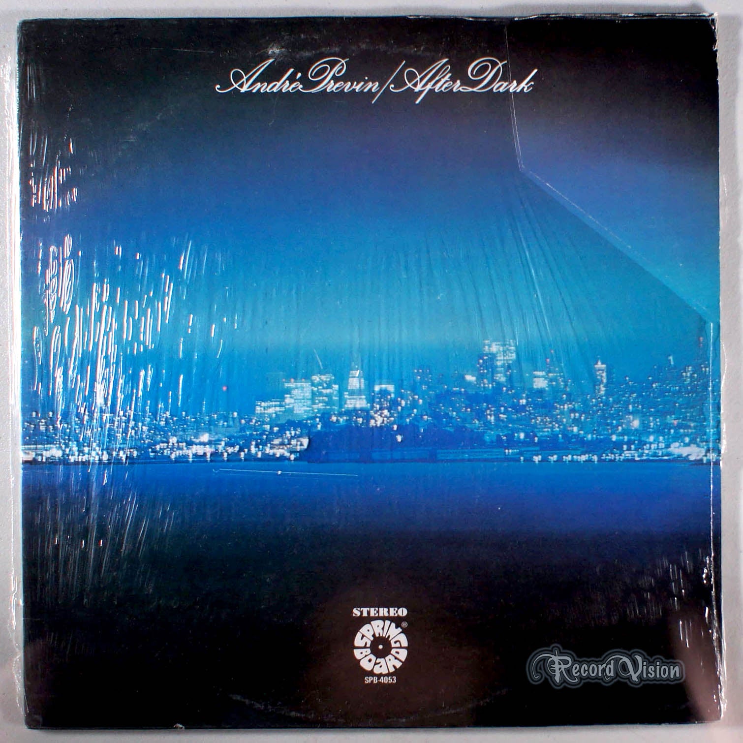 Andre Previn - After Dark (front cover) Vinyl