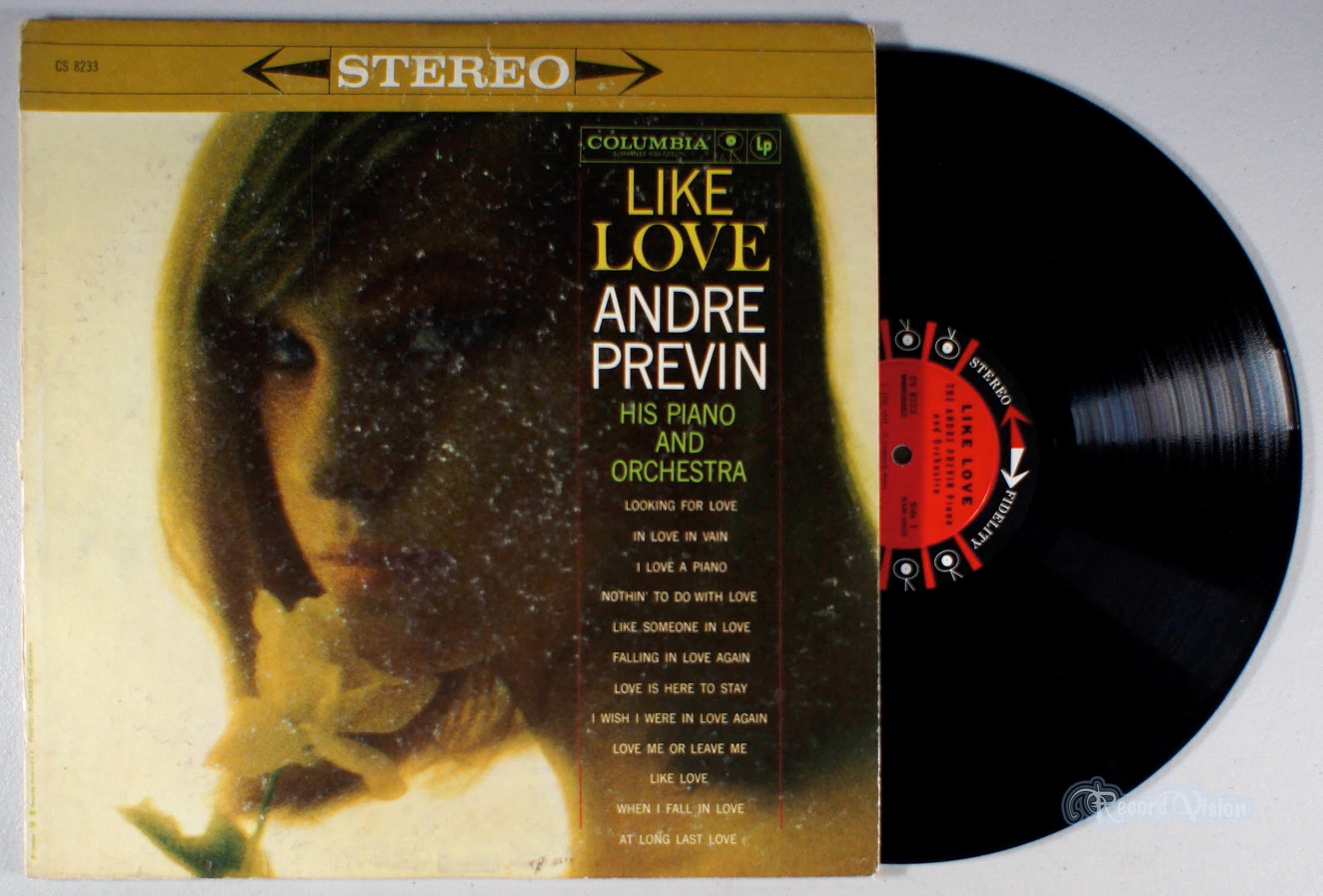 Andre Previn - Like Love (front cover) Vinyl