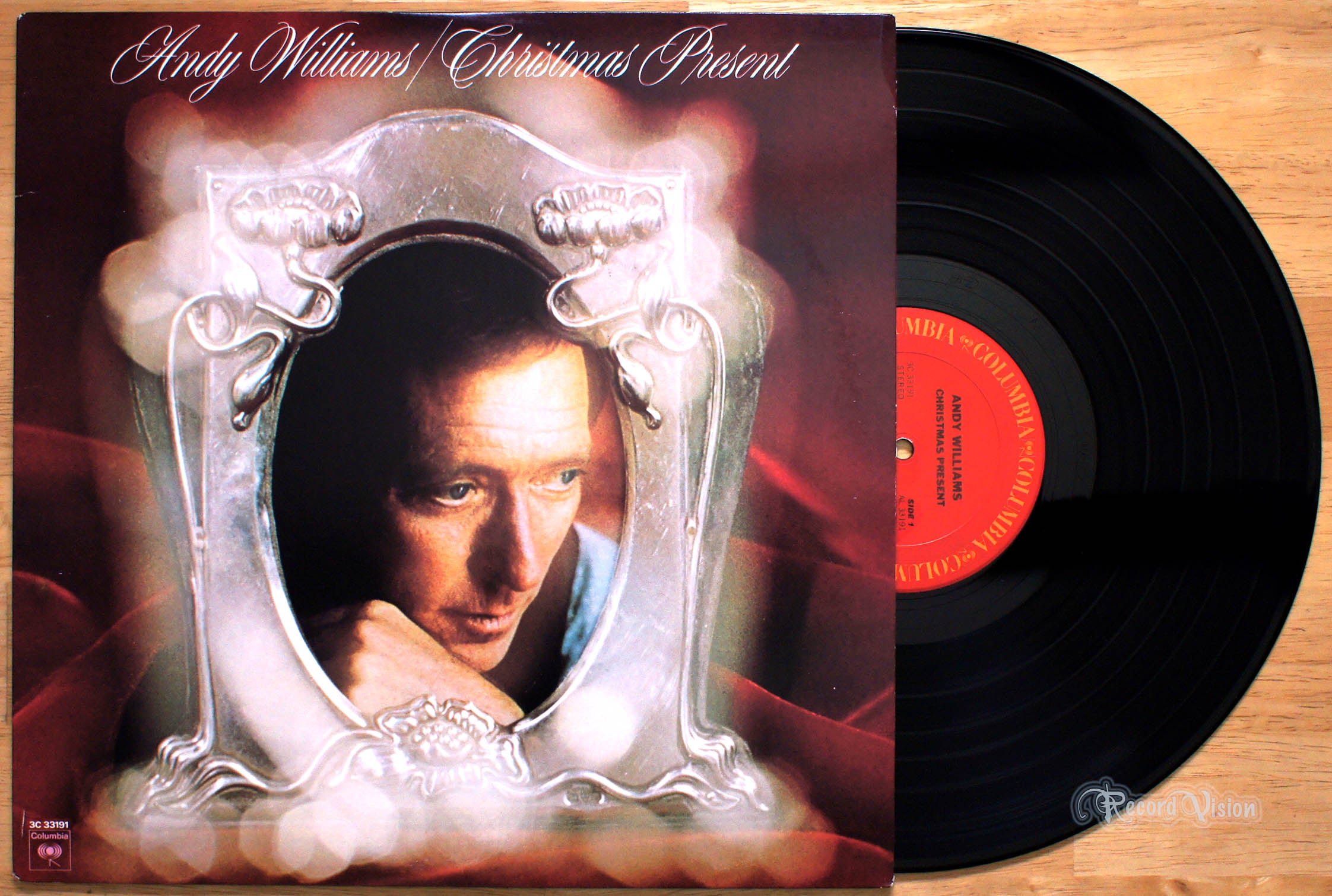 Andy Williams - Christmas Present (front cover) Vinyl