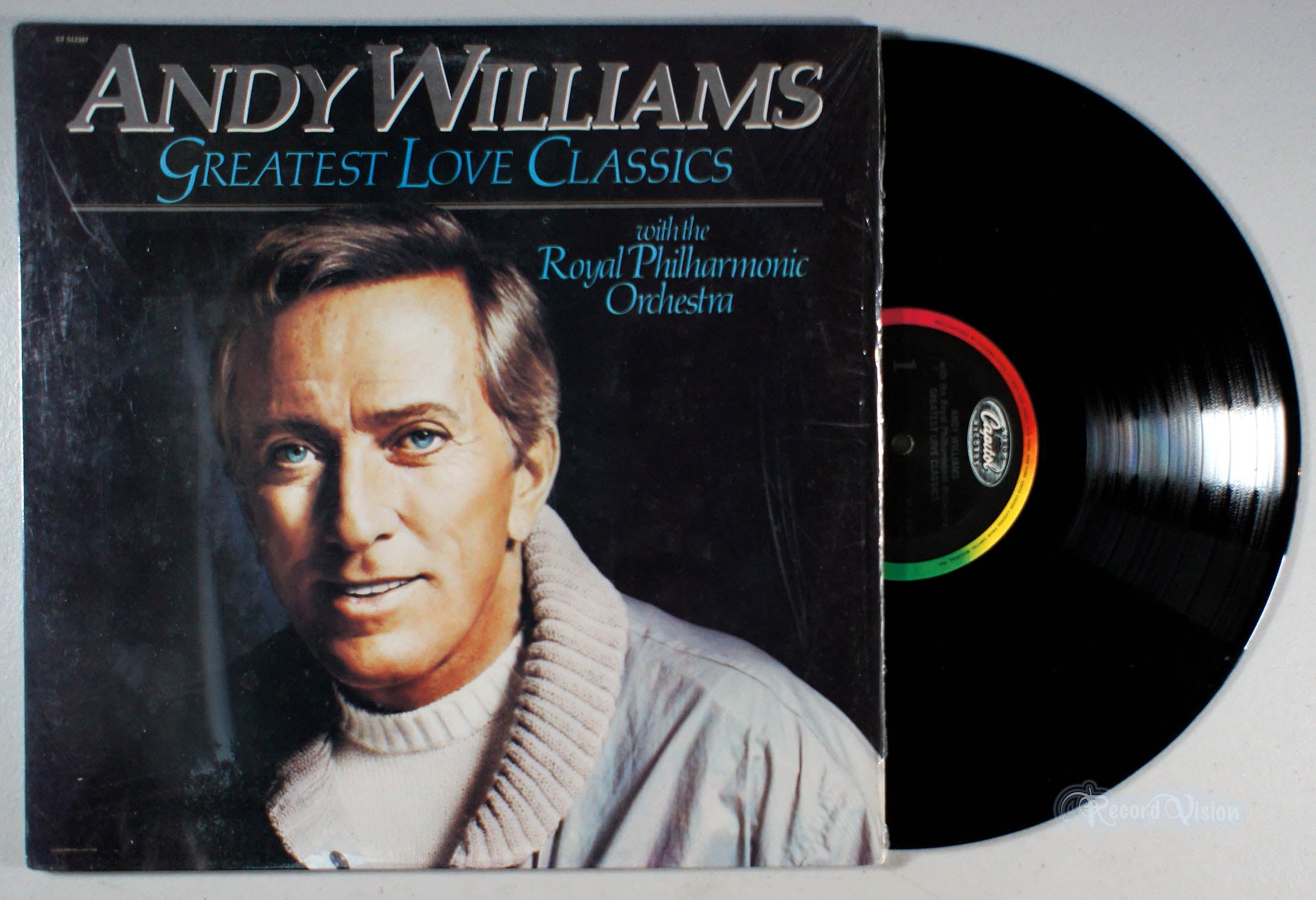 Andy Williams - Greatest Love Classics (front cover) Vinyl