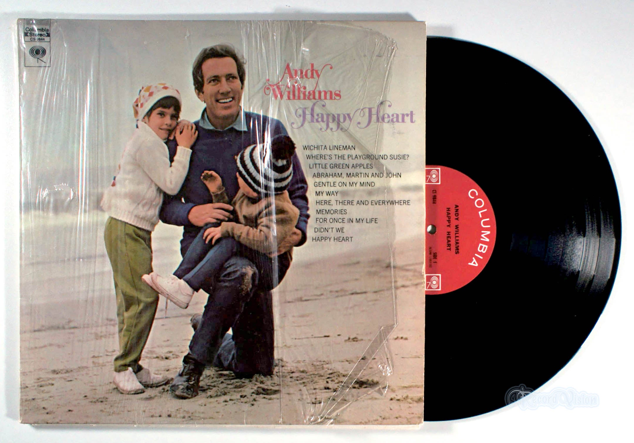 Andy Williams - Happy Heart (front cover) Vinyl