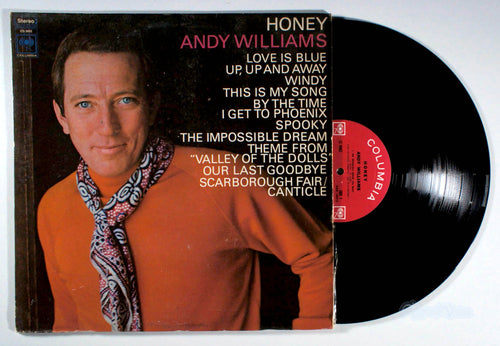 Andy Williams - Honey (front cover) Vinyl