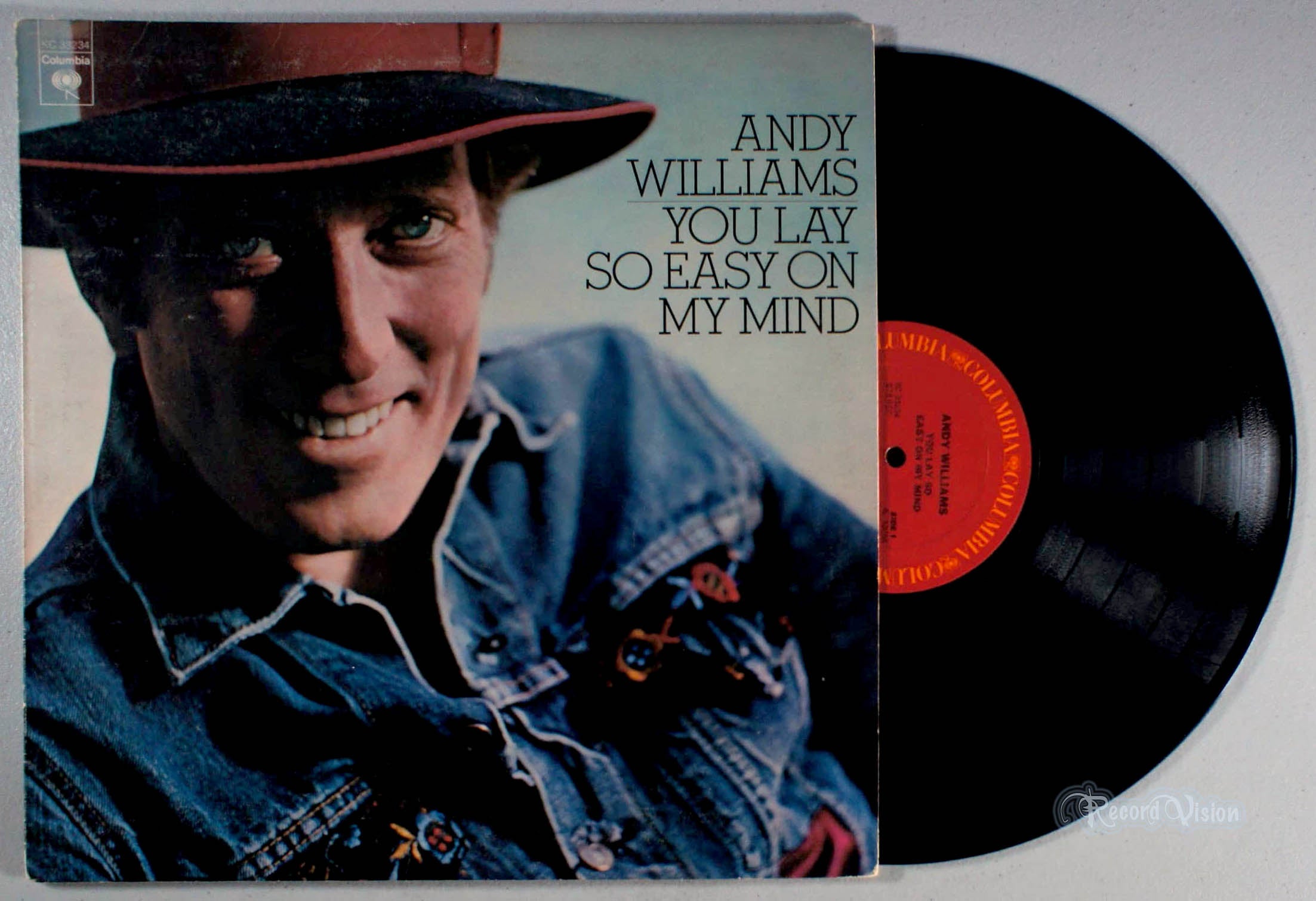 Andy Williams - You Lay So Easy on My Mind (front cover) Vinyl