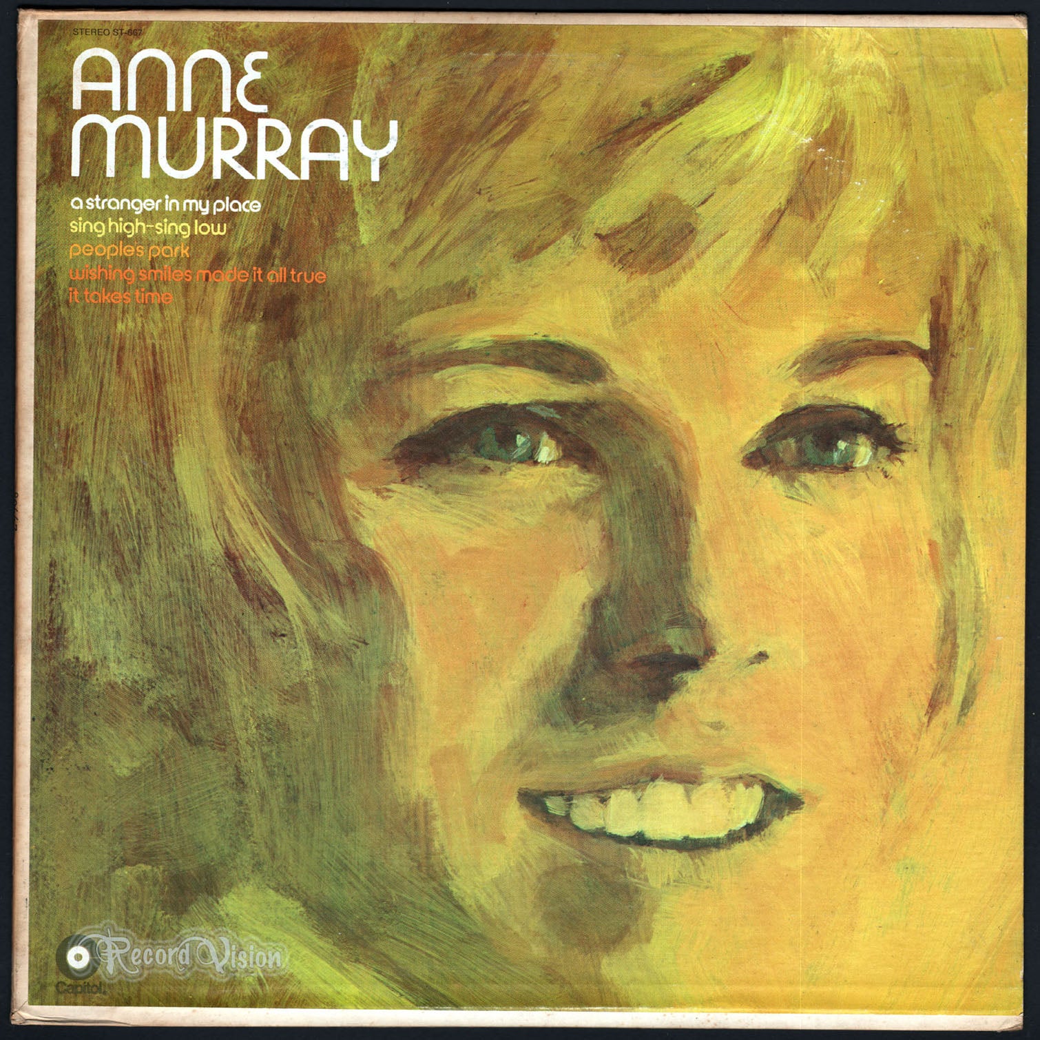 Anne Murray - Anne Murray (front cover) Vinyl