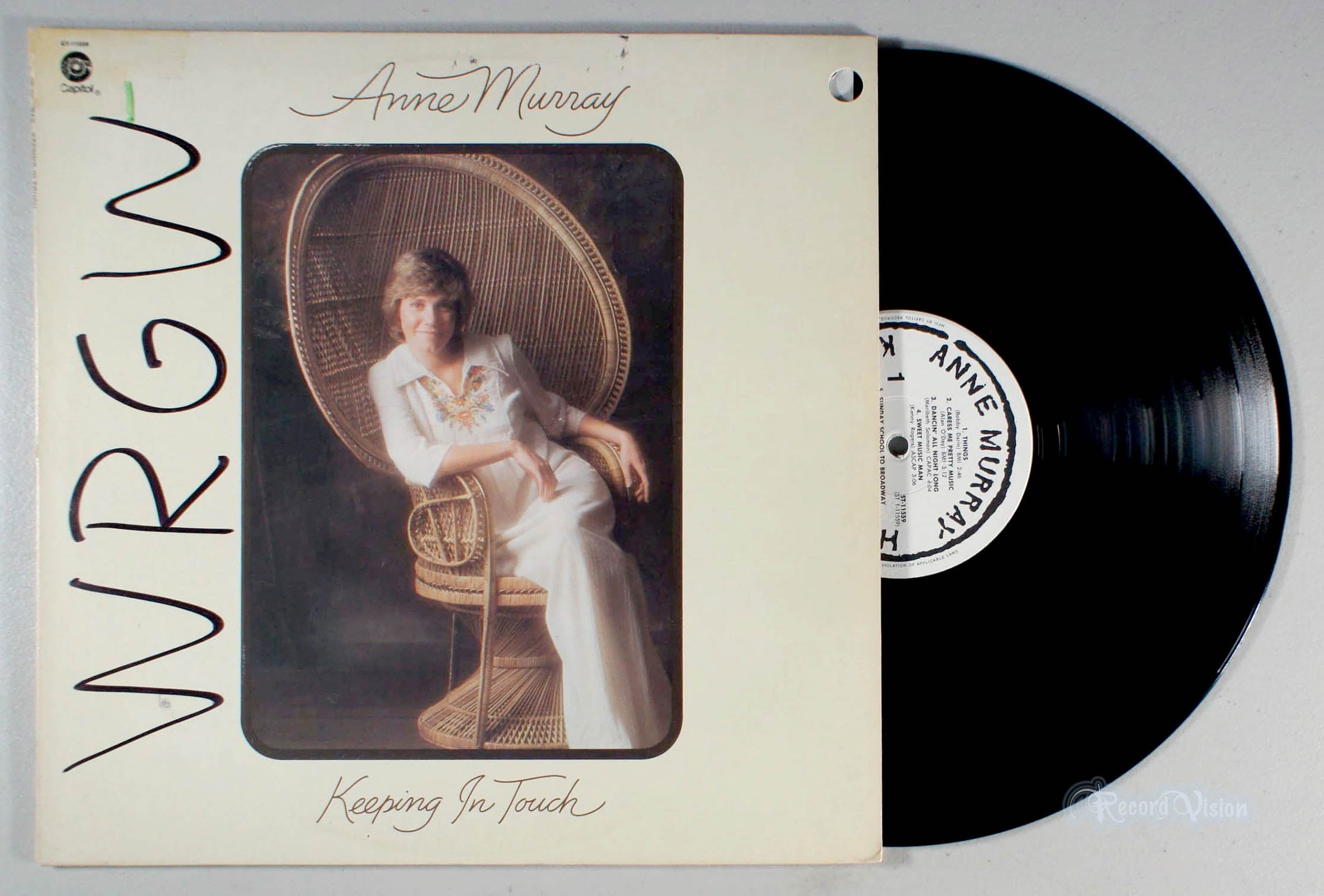 Anne Murray - Keeping in Touch (front cover) Vinyl