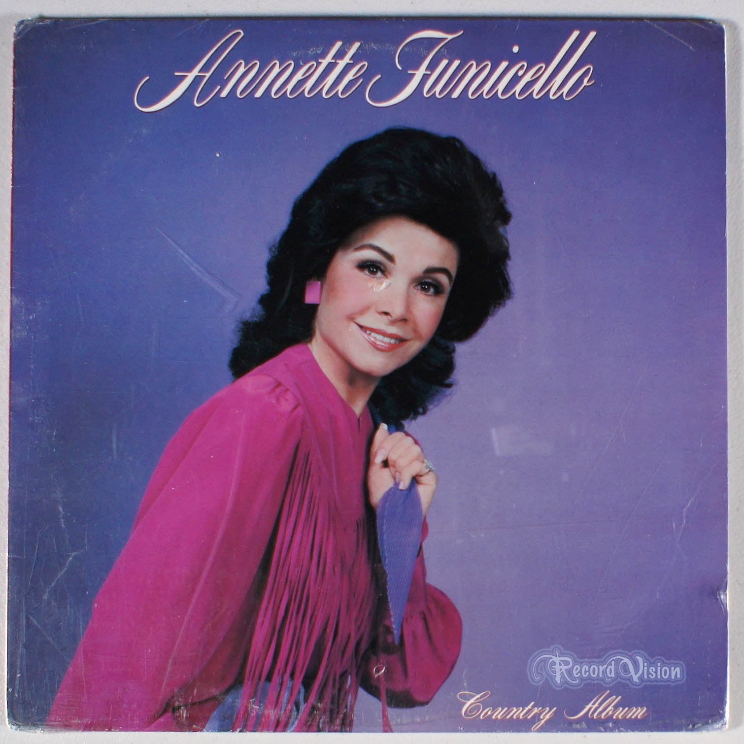 Annette Funicello - Country Album (front cover) Vinyl