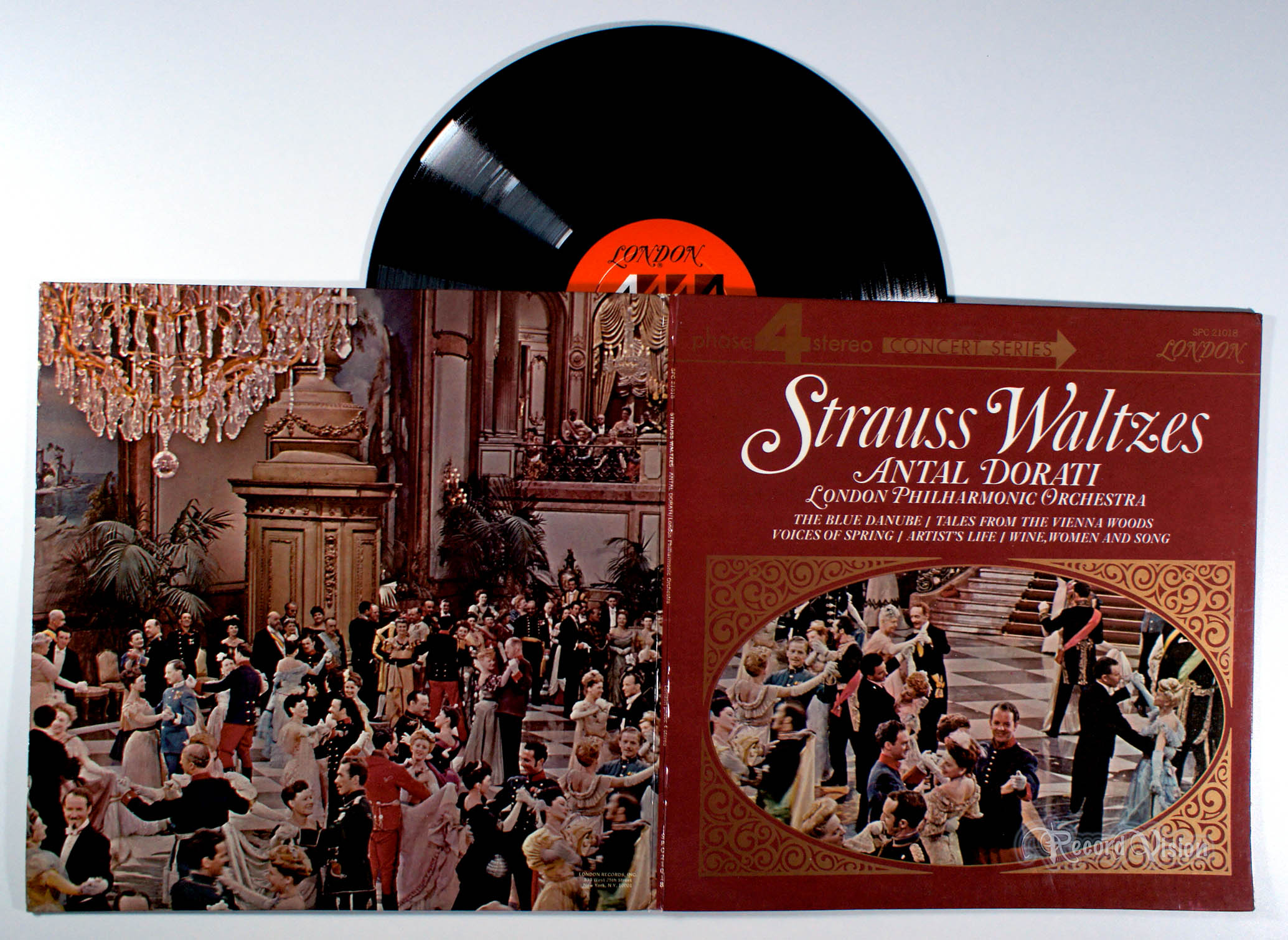 Antal Dorati - Strauss Waltzes (front cover) Vinyl