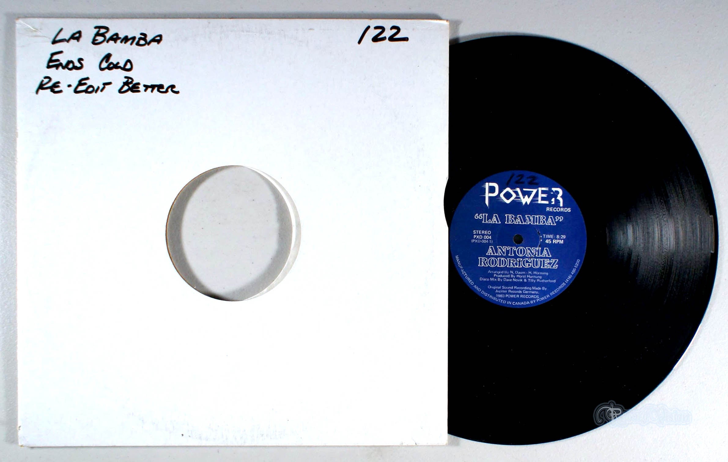 Antonia Rodriguez - La Bamba (front cover) Vinyl