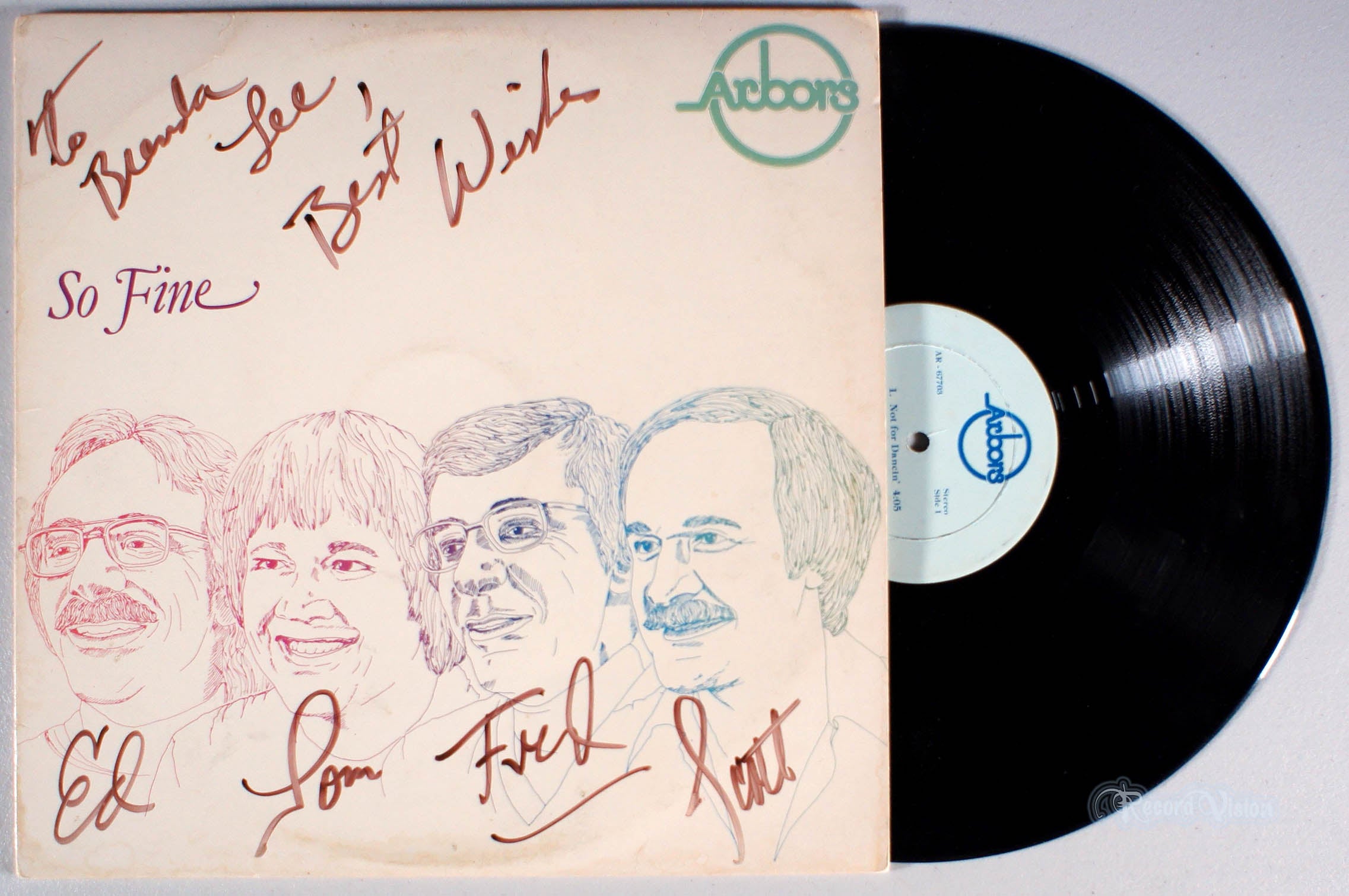 Arbors - So Fine (front cover) Vinyl