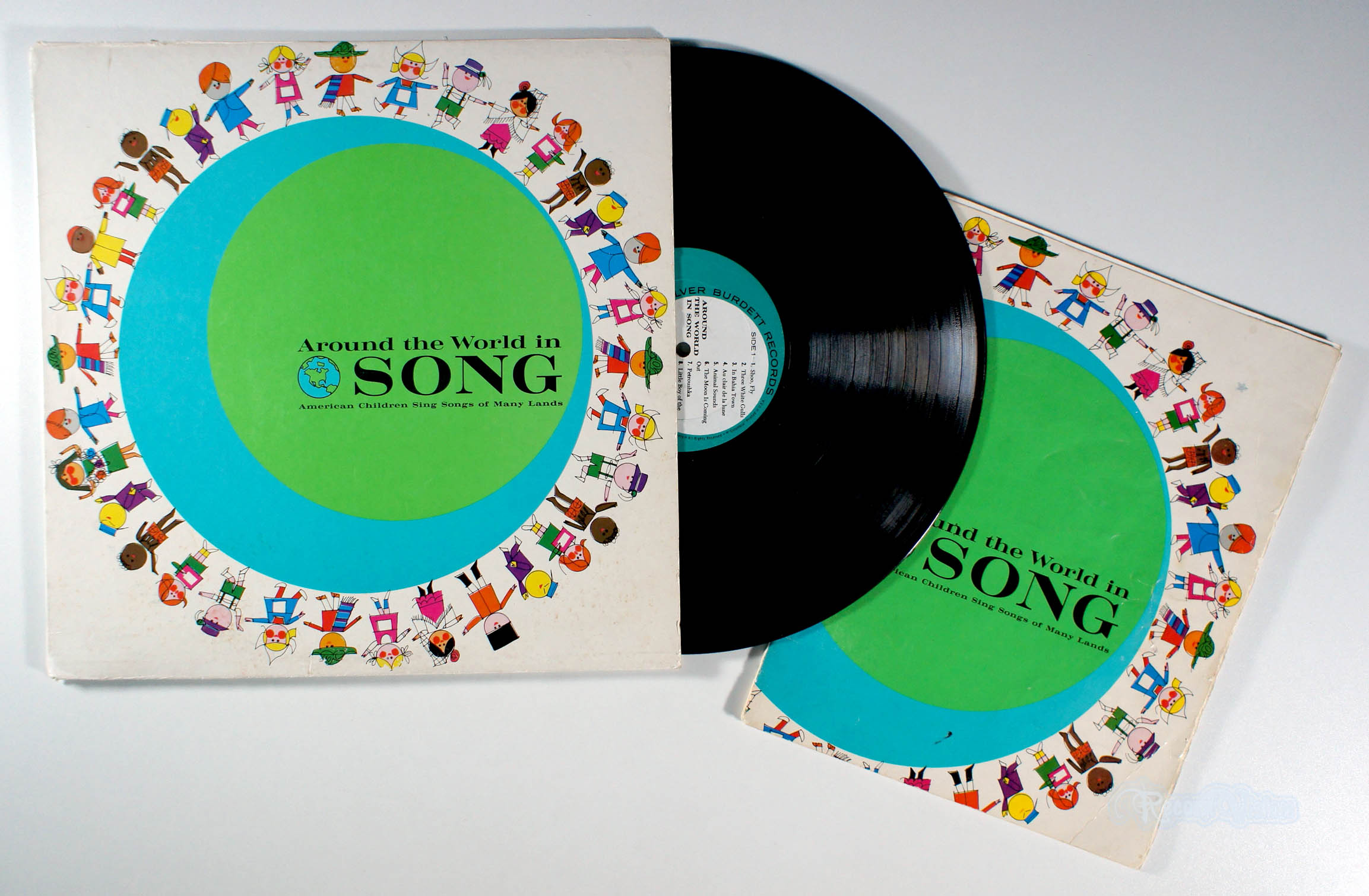 Around the World in Song (front cover) Vinyl