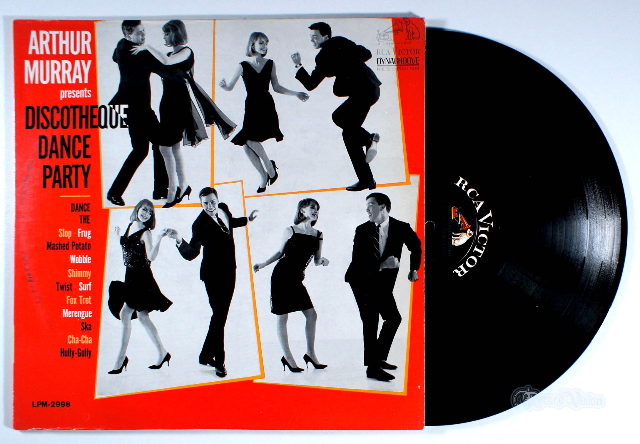 Arthur Murray - Discotheque Dance Party (front cover) Vinyl