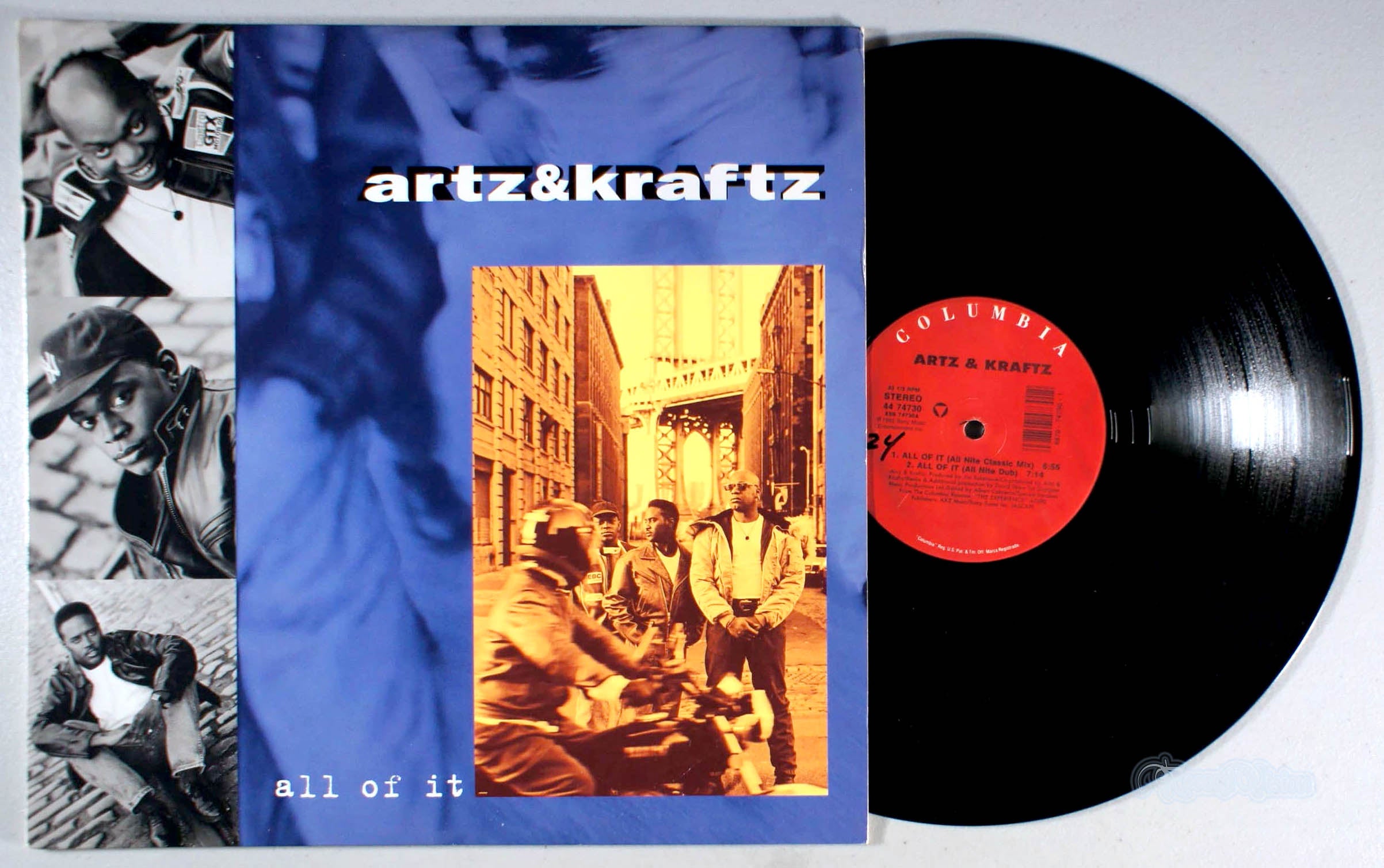 Artz and Kraftz - All of It (front cover) Vinyl