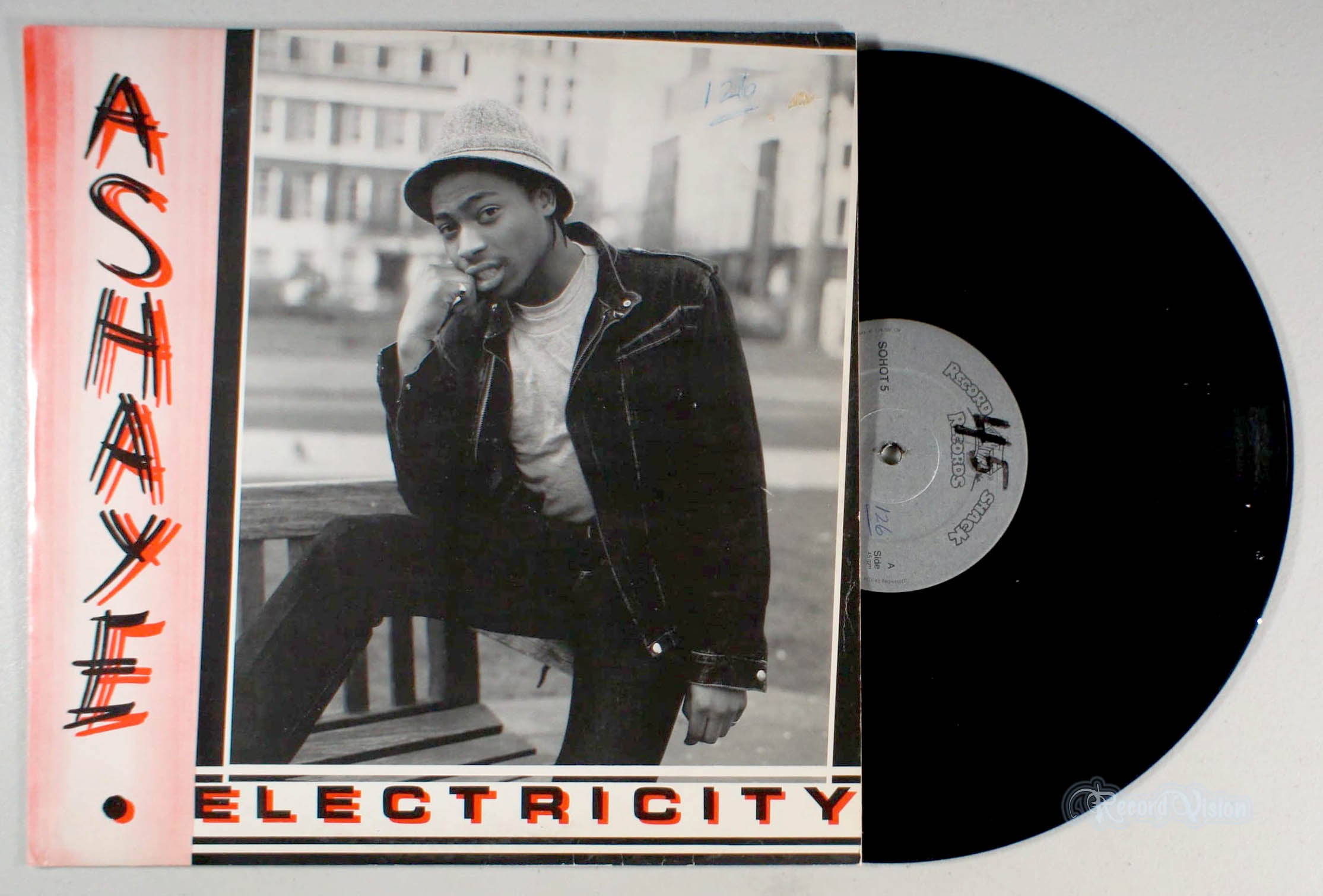Ashaye - Electricity (front cover) Vinyl