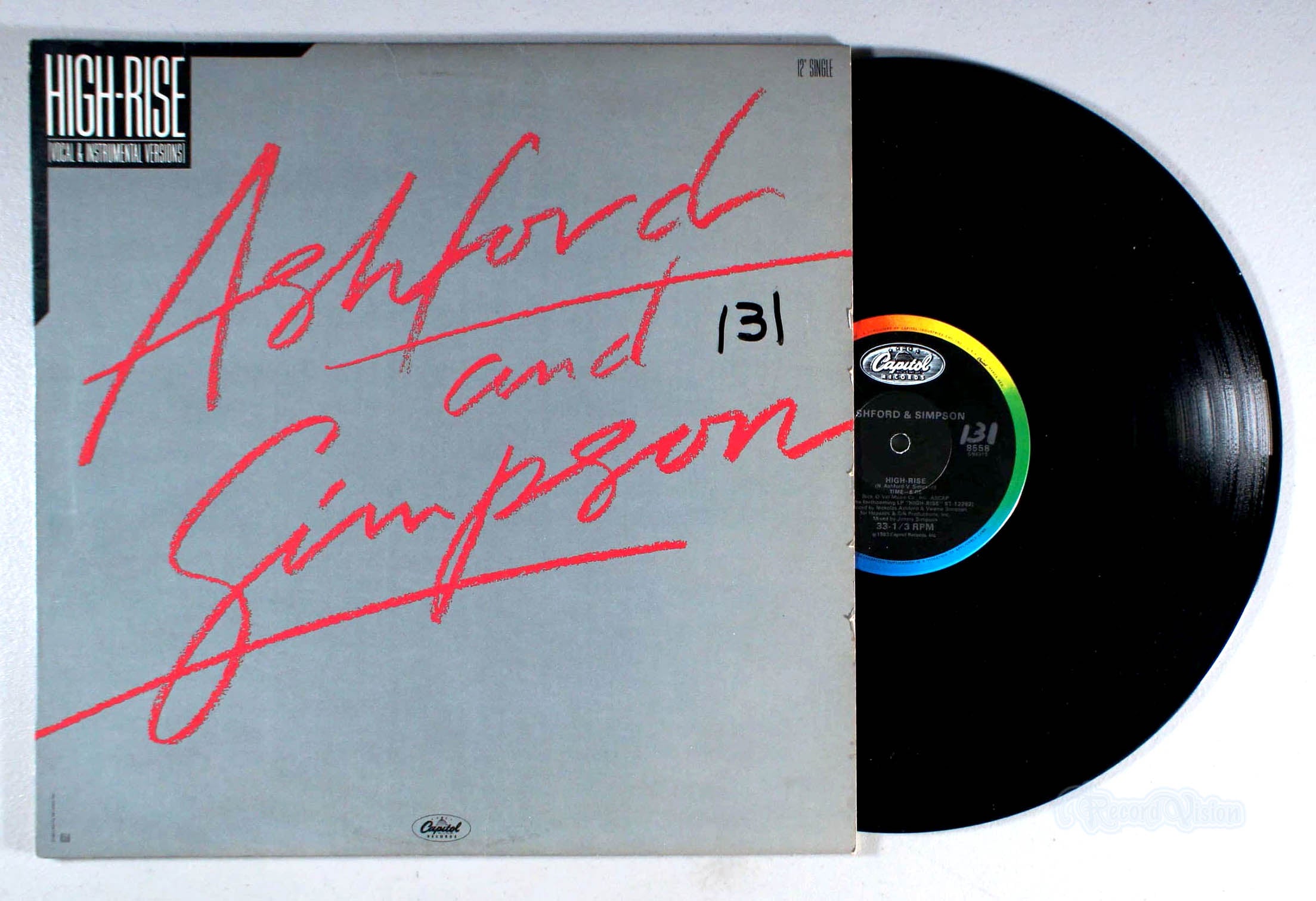 Ashford and Simpson - High Rise (12" Single) (front cover) Vinyl