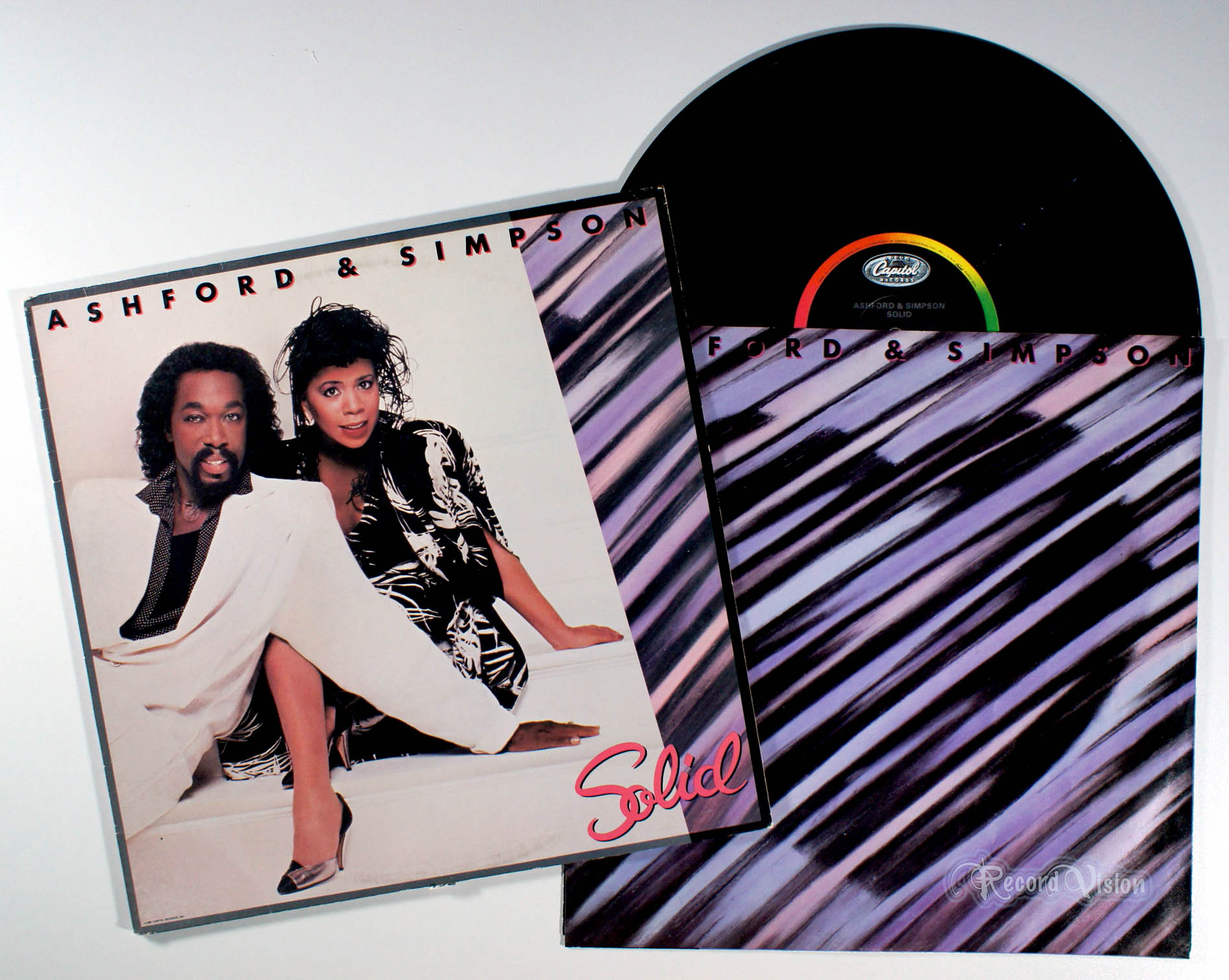Ashford and Simpson - Solid (front cover) Vinyl