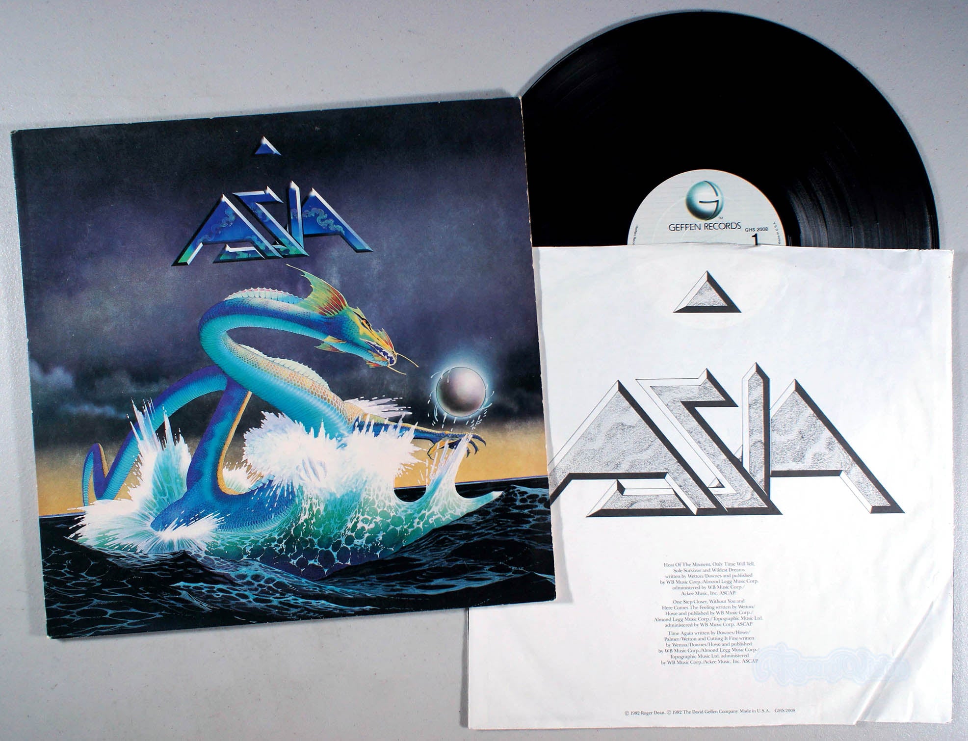 Asia - Asia (front cover) Vinyl