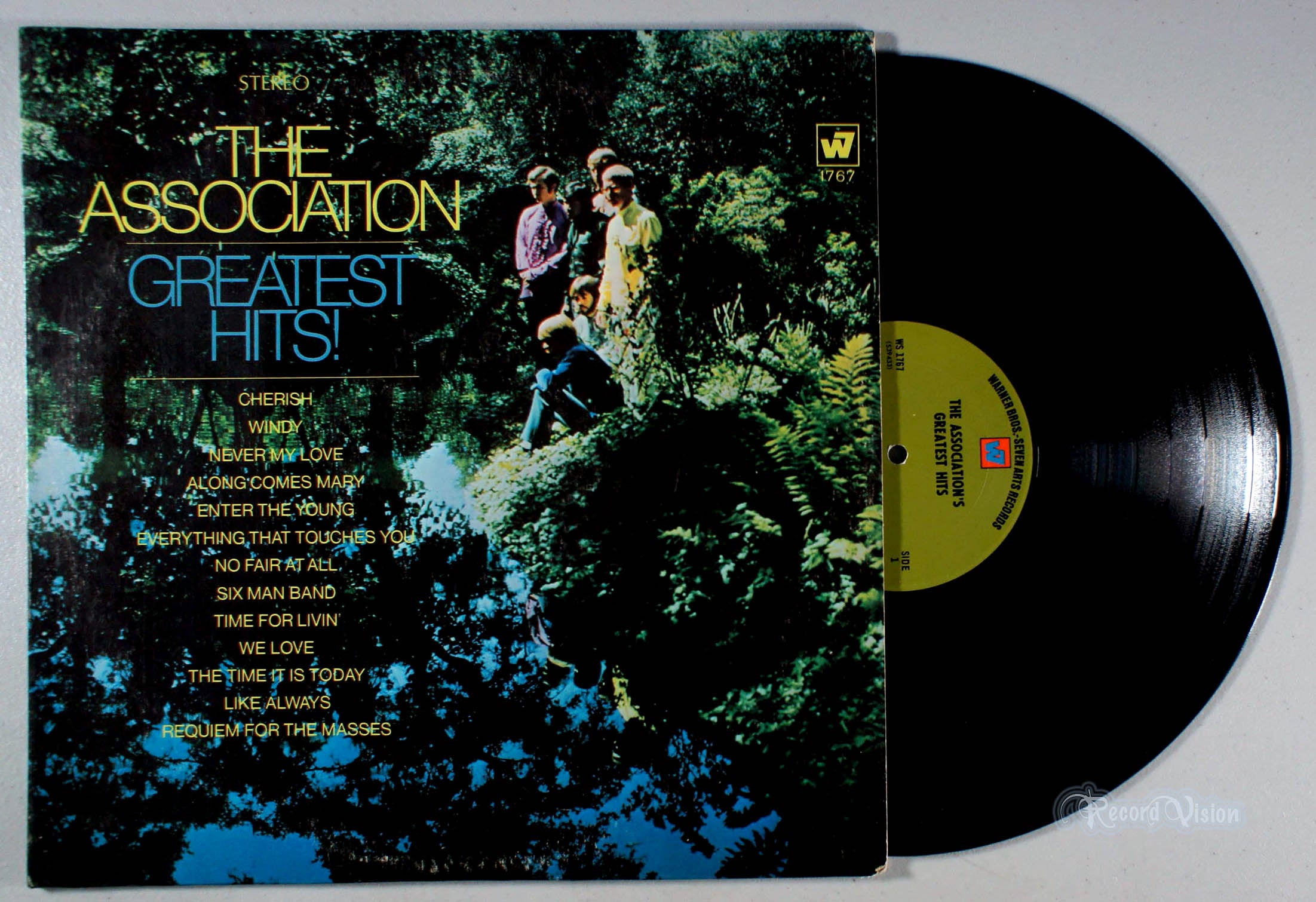Association - Greatest Hits (front cover) Vinyl