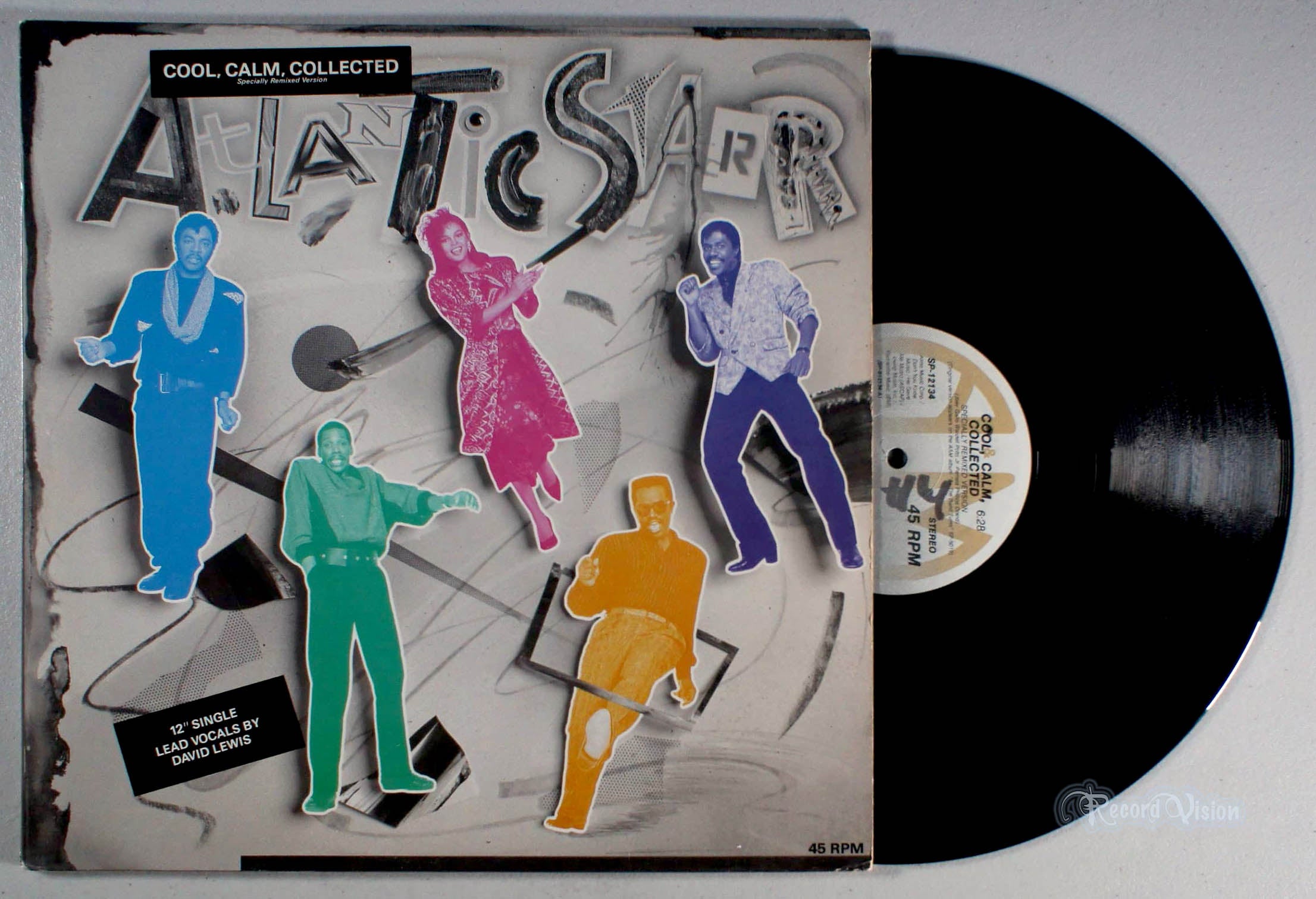 Atlantic Starr - Cool, Calm, Collected (front cover) Vinyl
