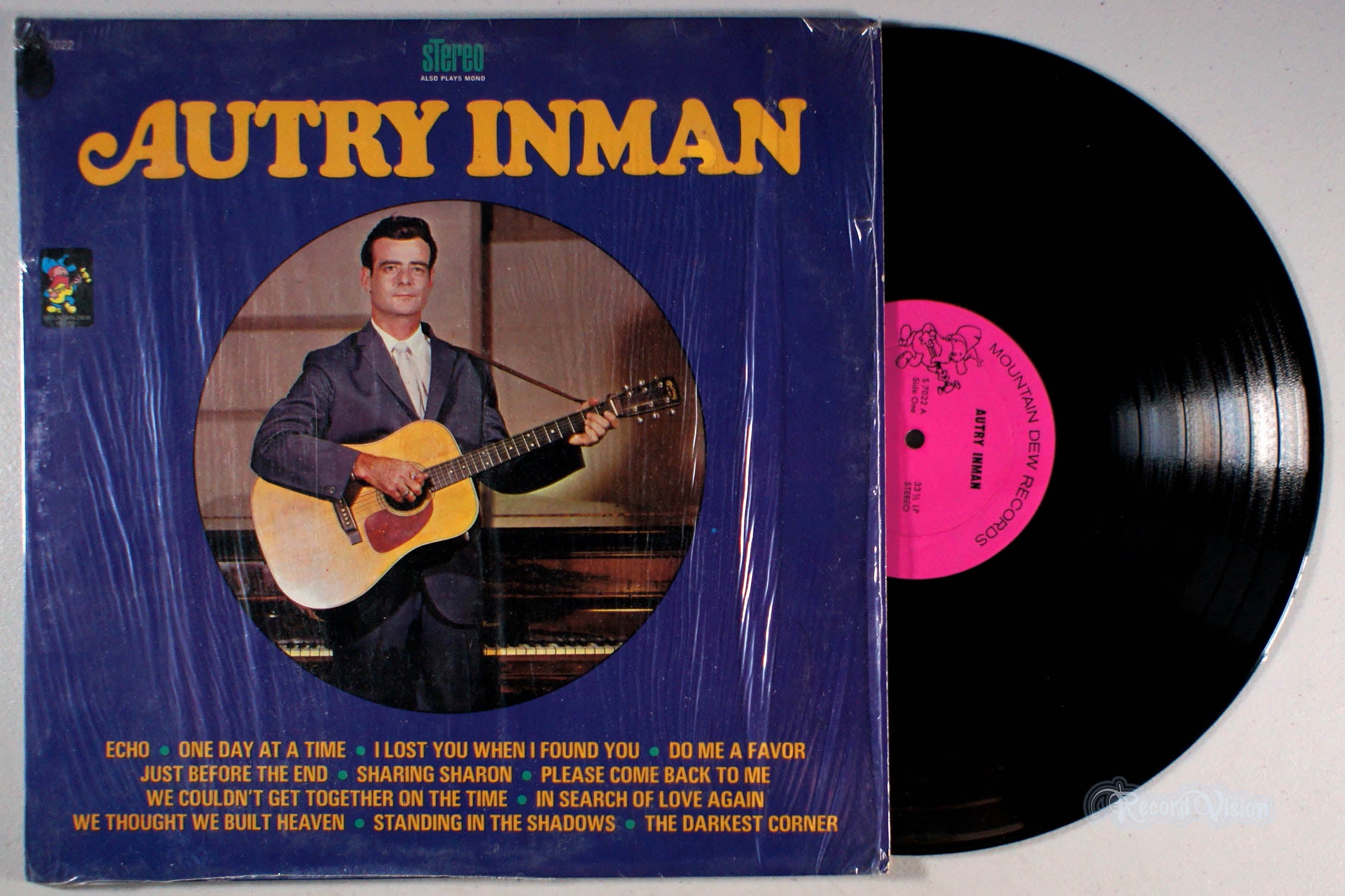 Autry Inman - Autry Inman (front cover) Vinyl