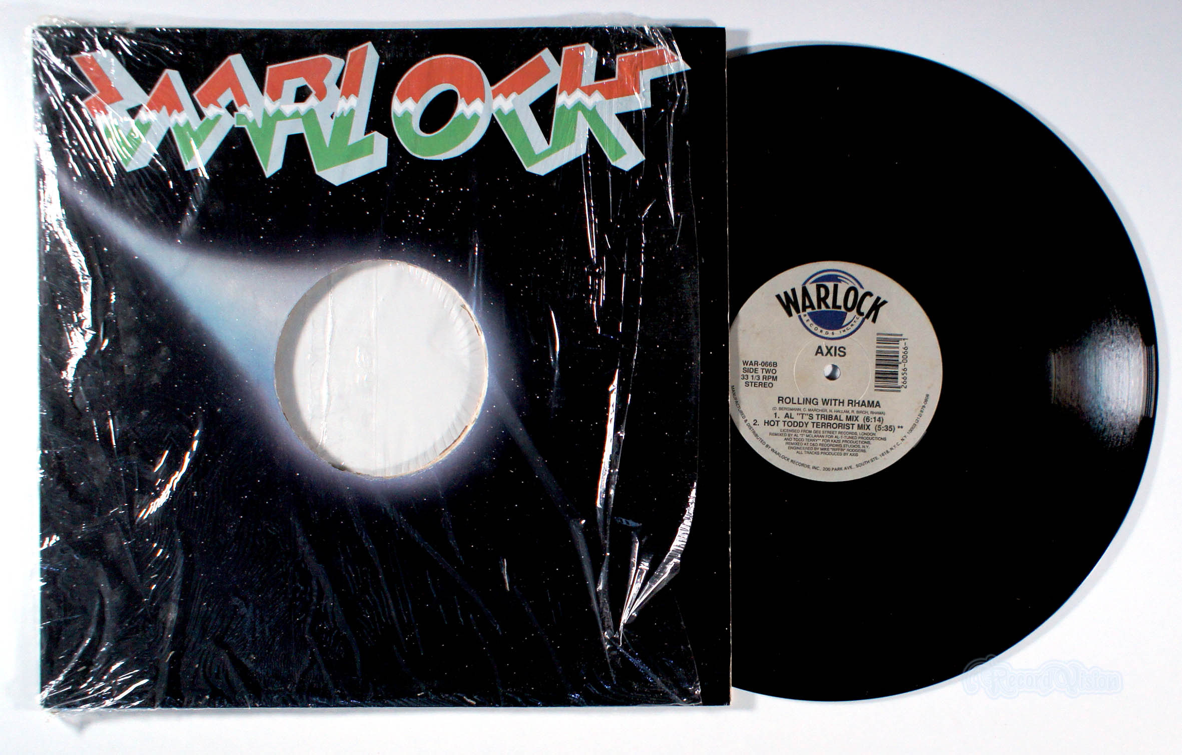 Axis - Rolling With Rhama (12" Single) (front cover) Vinyl
