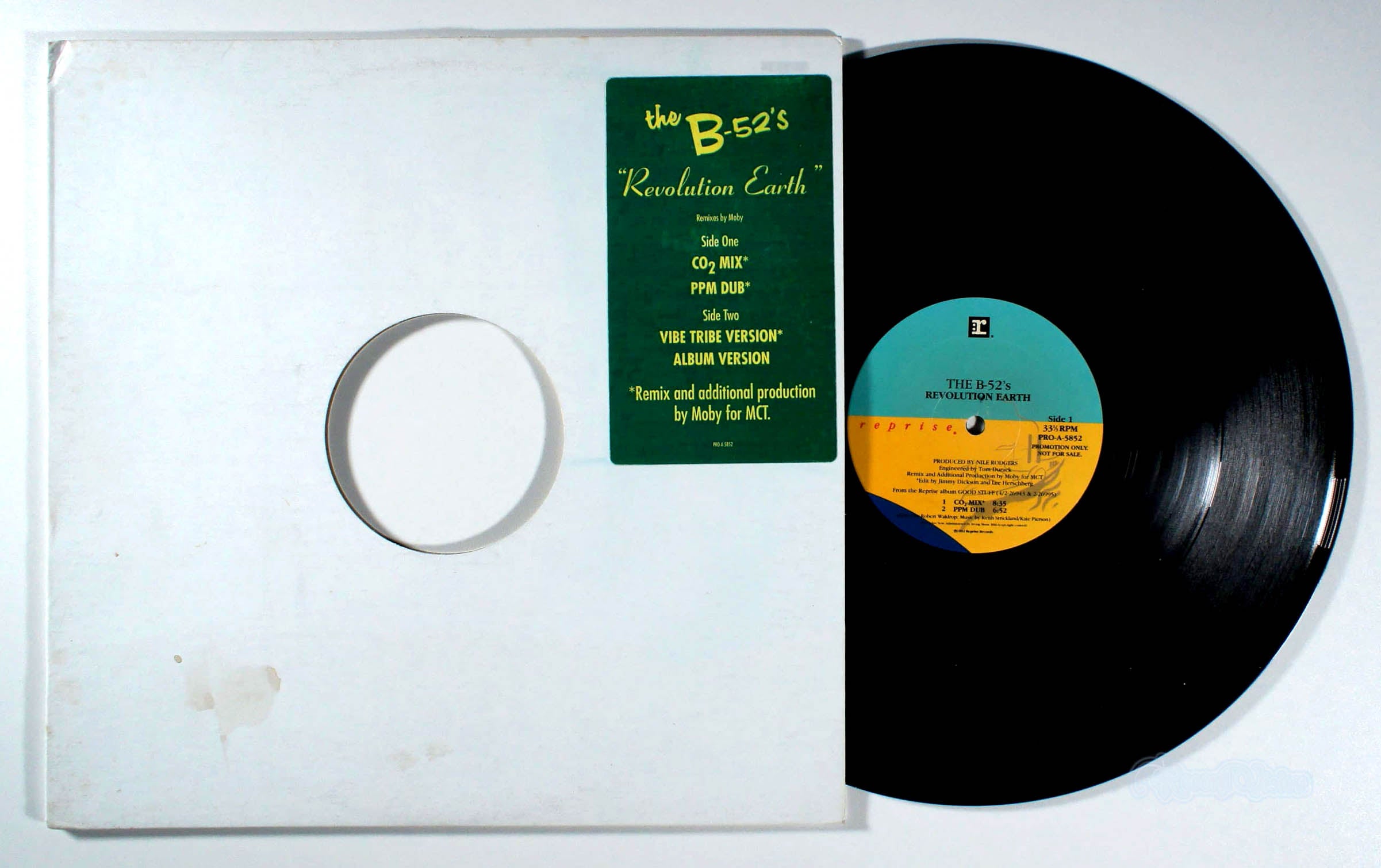 B-52's - Revolution Earth (12" Single) (front cover) Vinyl