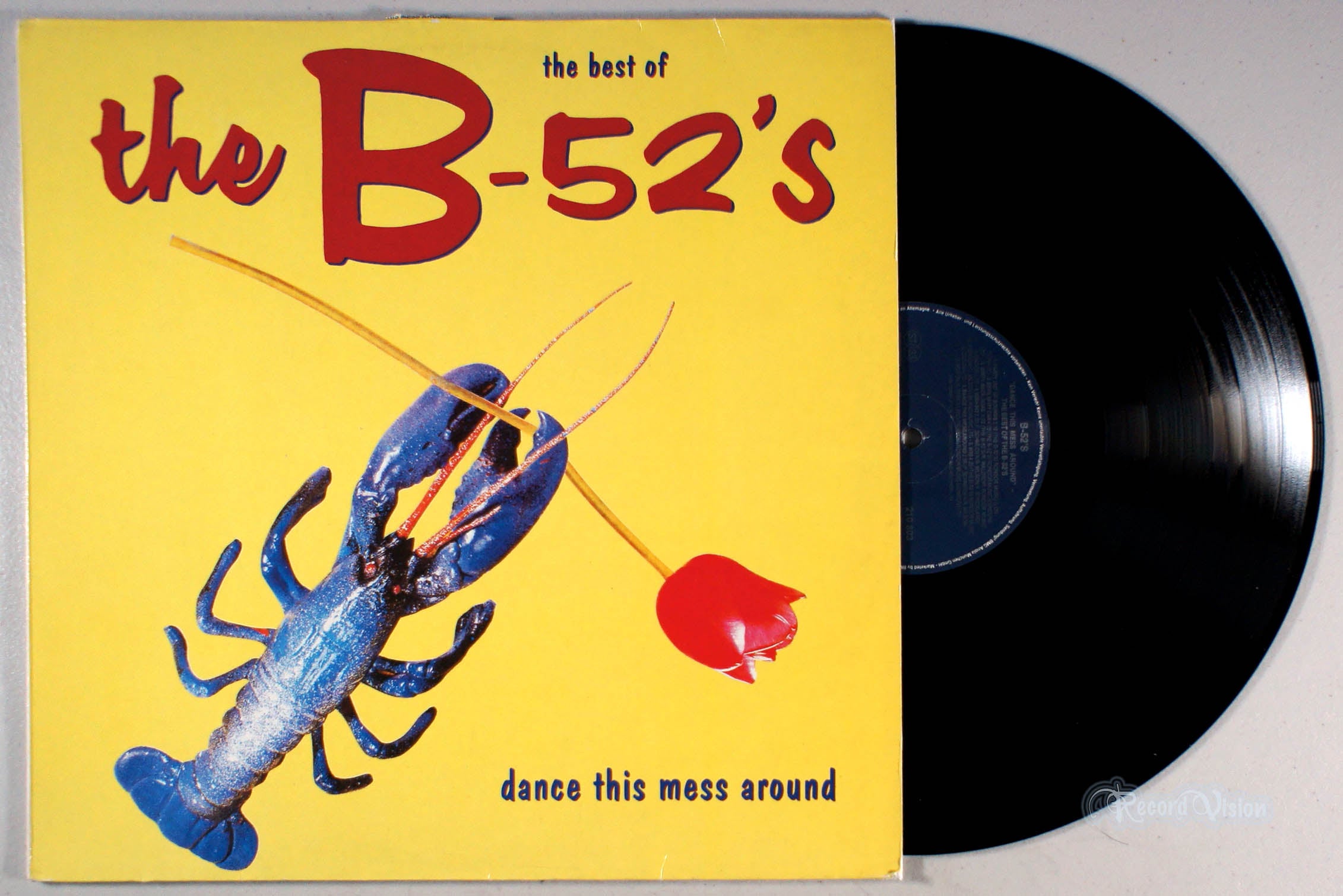 B-52's - The Best of: Dance This Mess Around (front cover) Vinyl