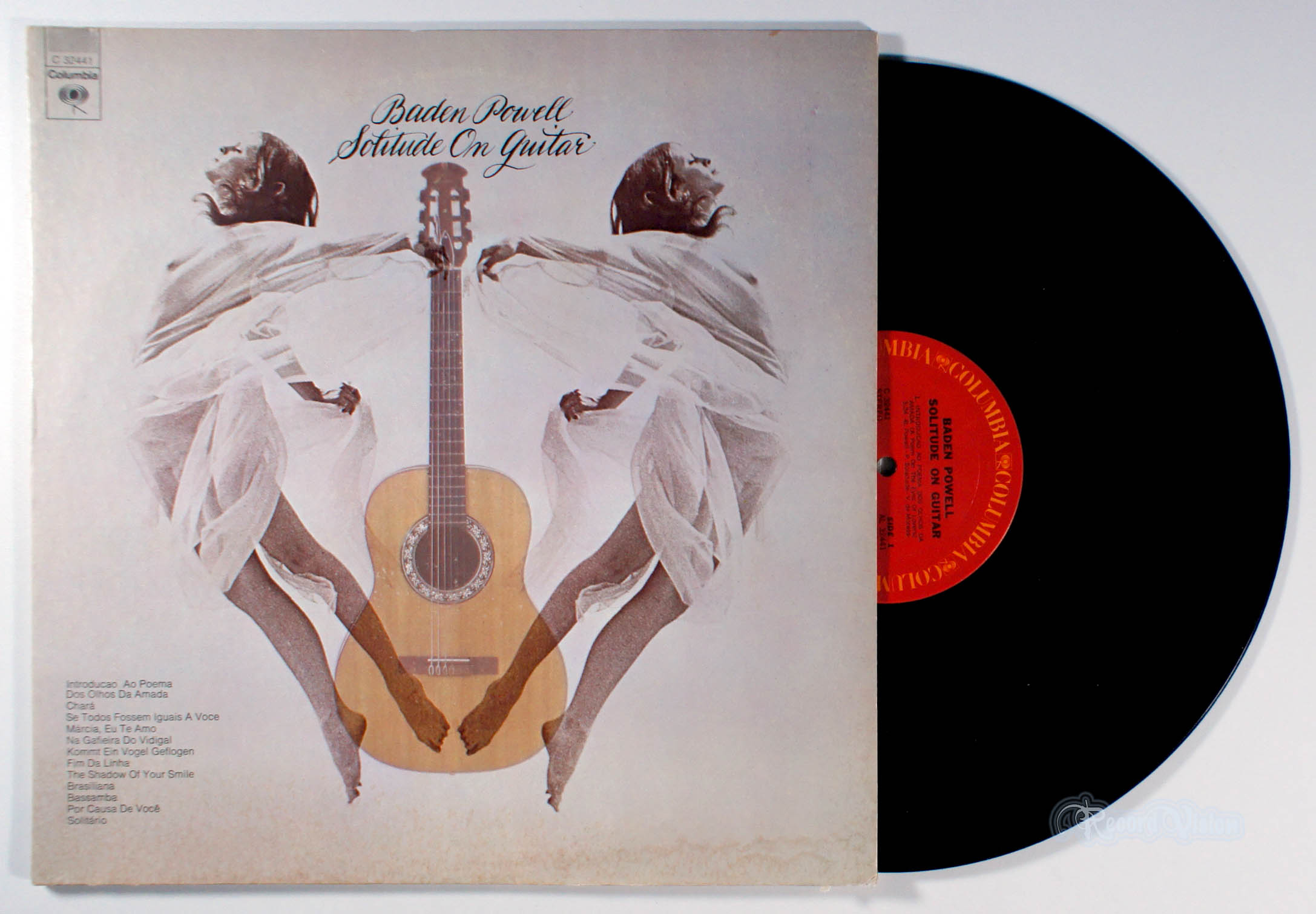 Baden Powell - Solitude on Guitar (front cover) Vinyl