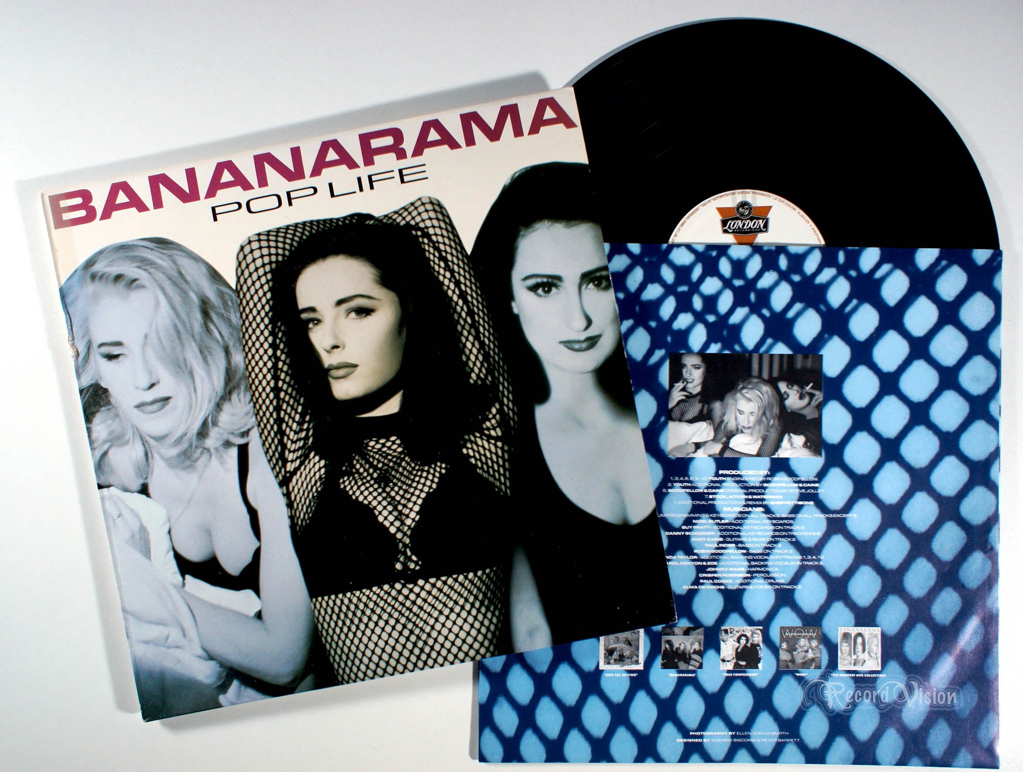 Bananarama - Pop life (front cover) Vinyl