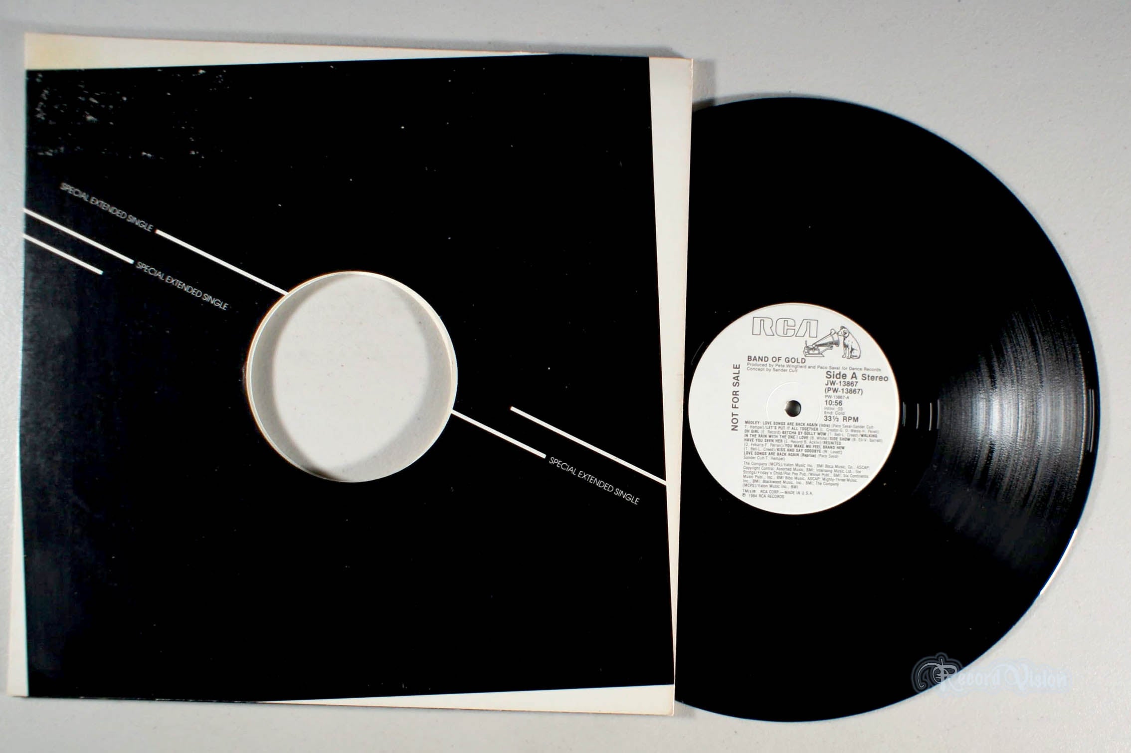 Band of Gold - Medley: Love Songs Are Back Again (front cover) Vinyl
