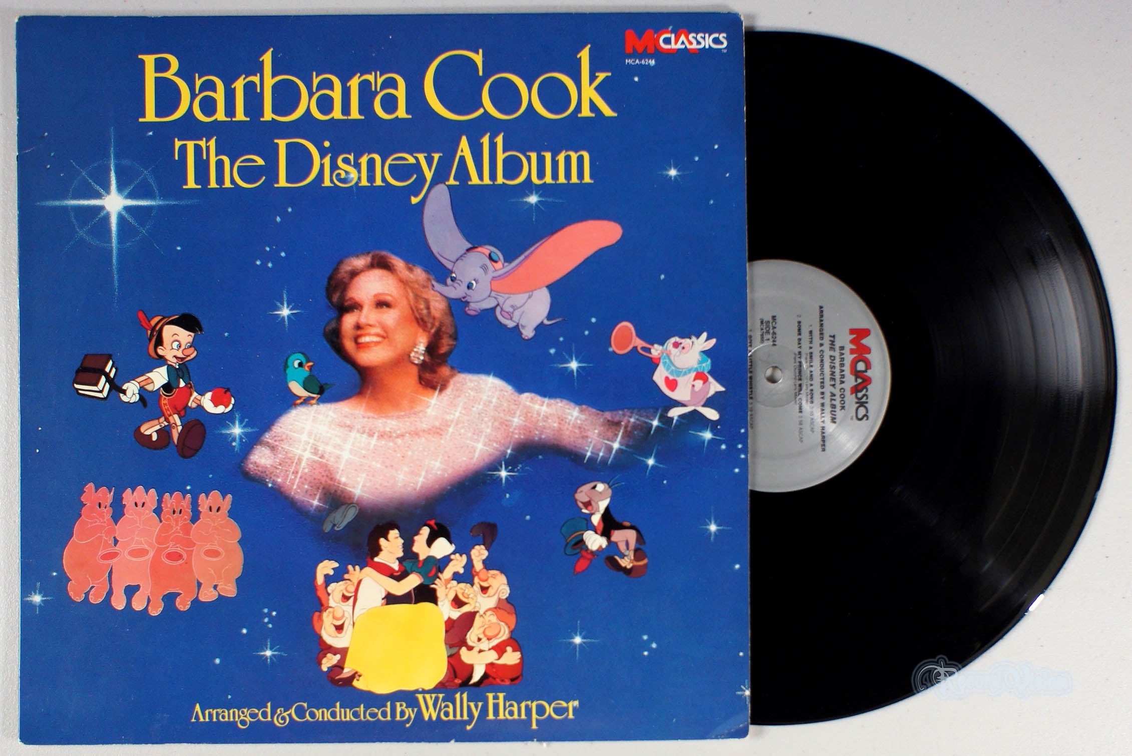 Barbara Cook - The Disney Album (front cover) Vinyl
