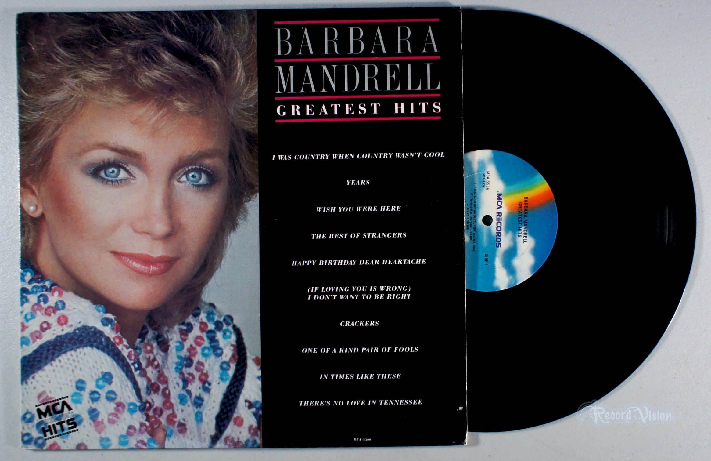 Barbara Mandrell - Greatest Hits (front cover) Vinyl