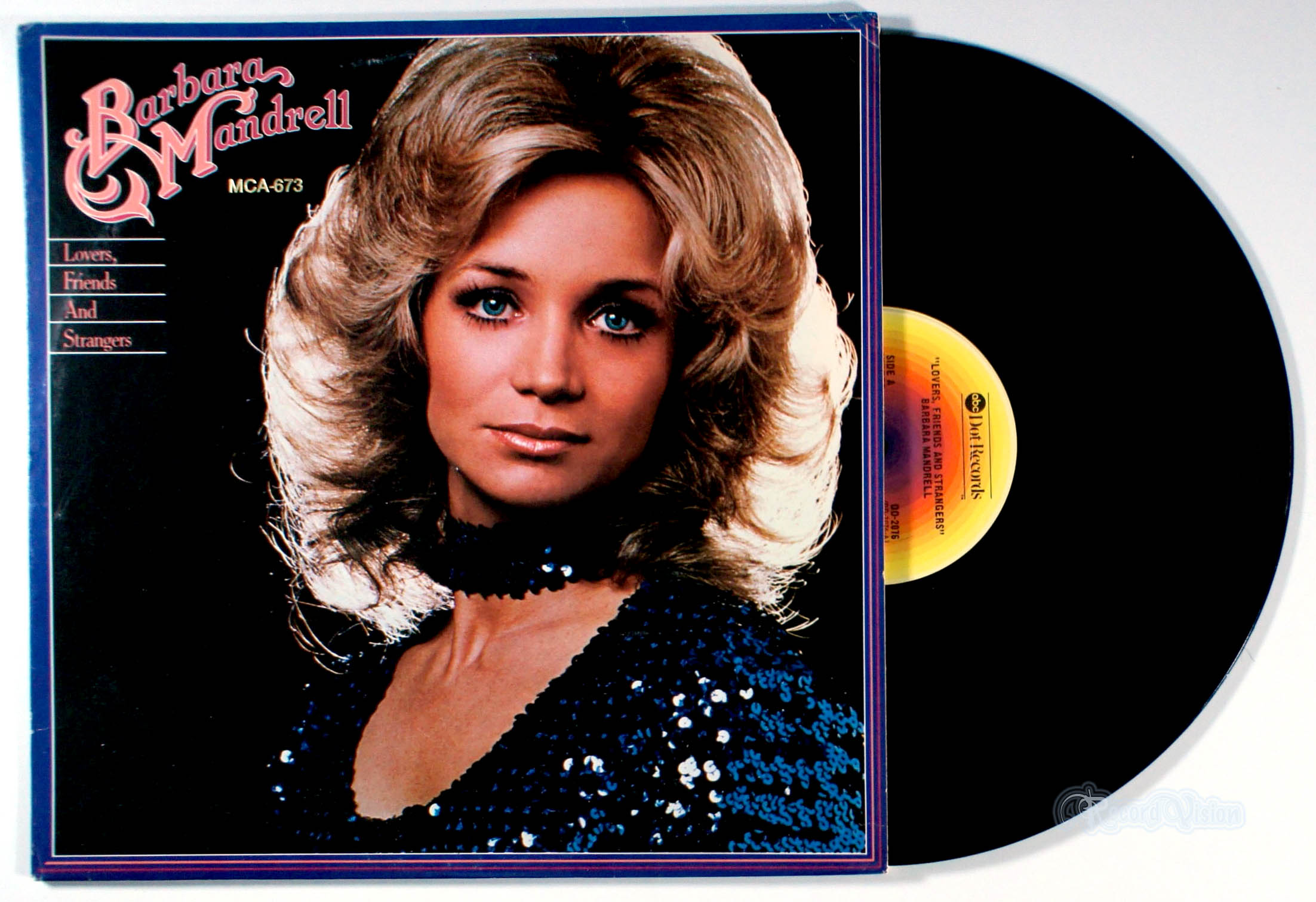 Barbara Mandrell - Lovers, Friends and Strangers (front cover) Vinyl