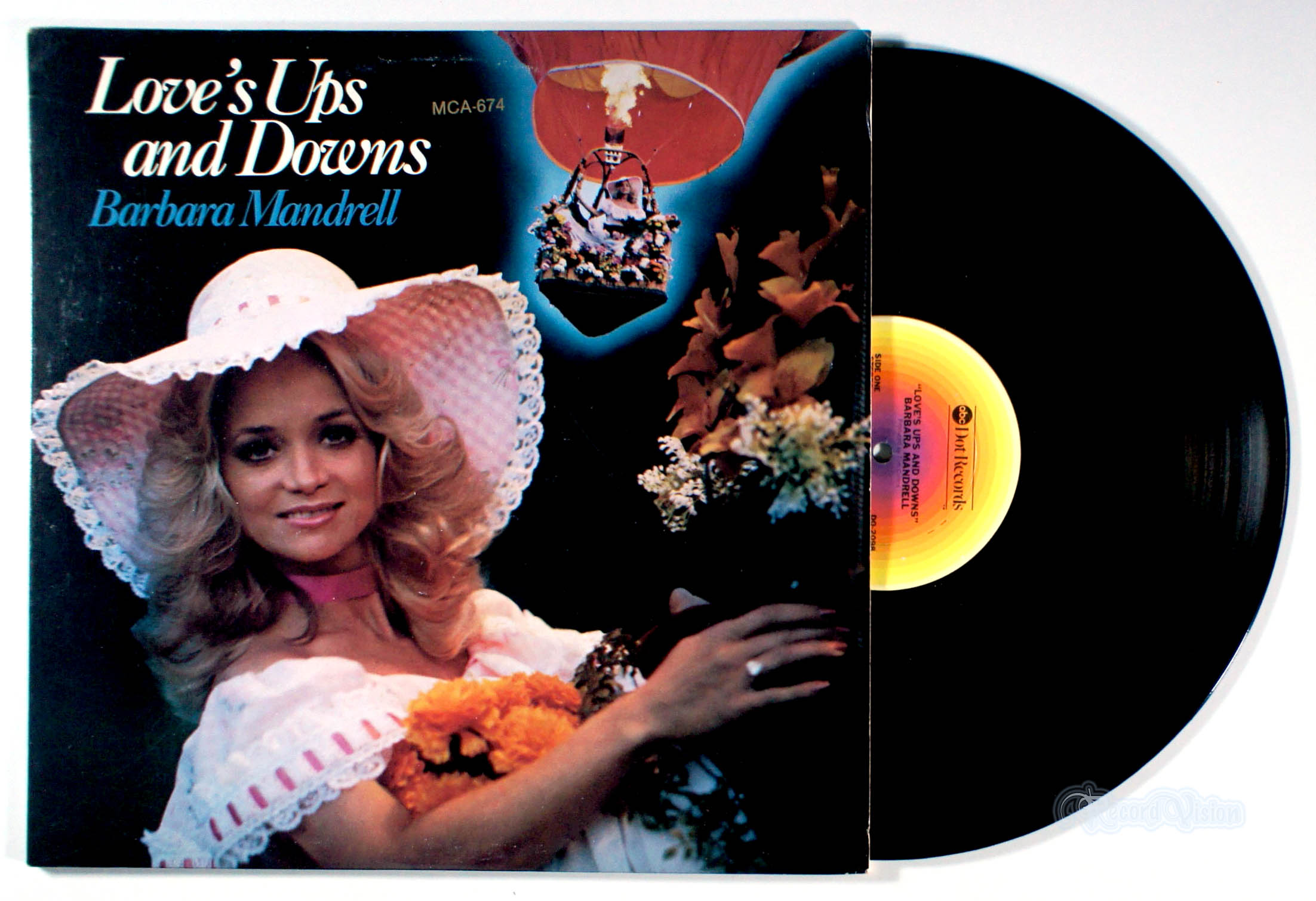 Barbara Mandrell - Love's Ups and Downs (front cover) Vinyl