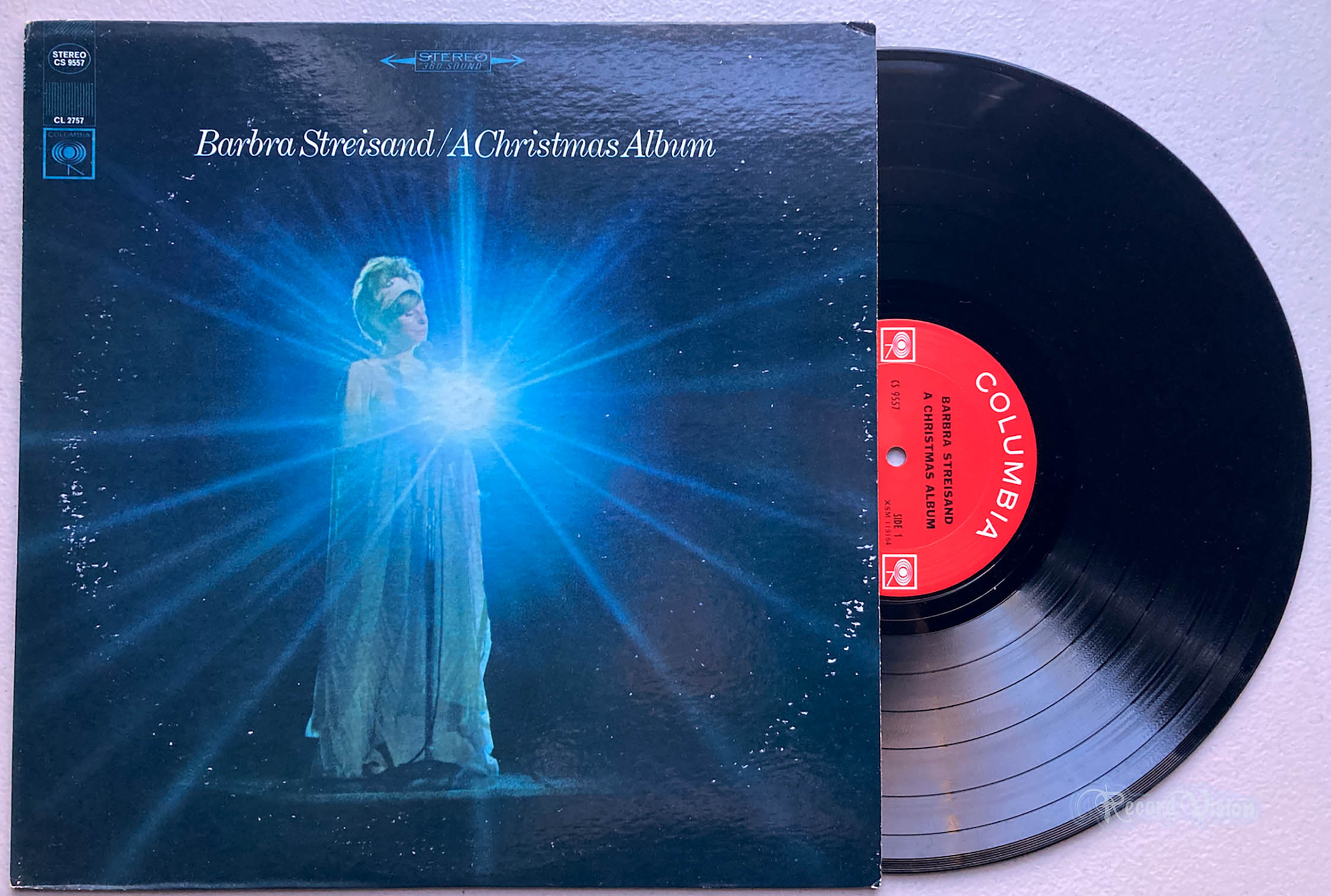 Barbra Streisand - A Christmas Album (front cover) Vinyl