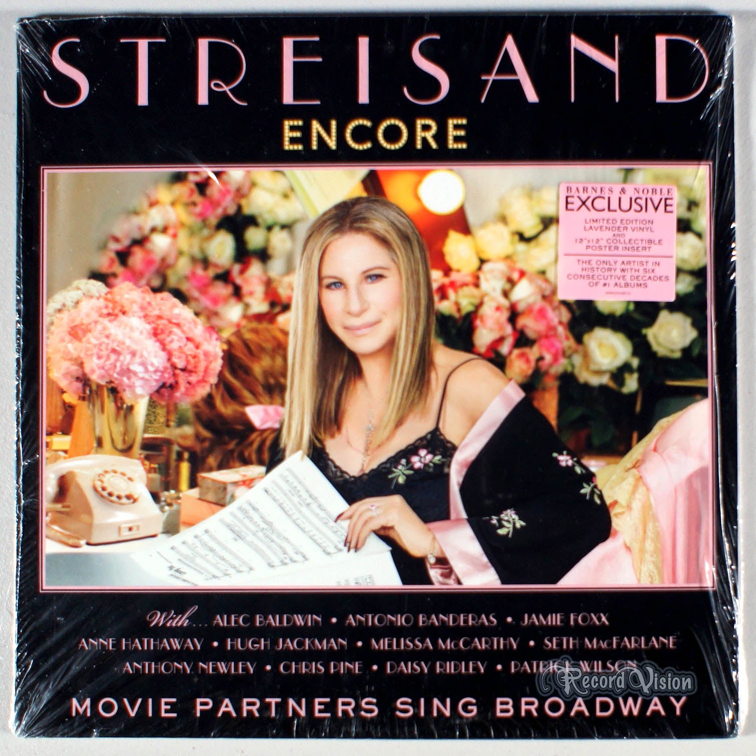 Barbra Streisand - Encore Movie Partners Sing Broadway (front cover) Vinyl