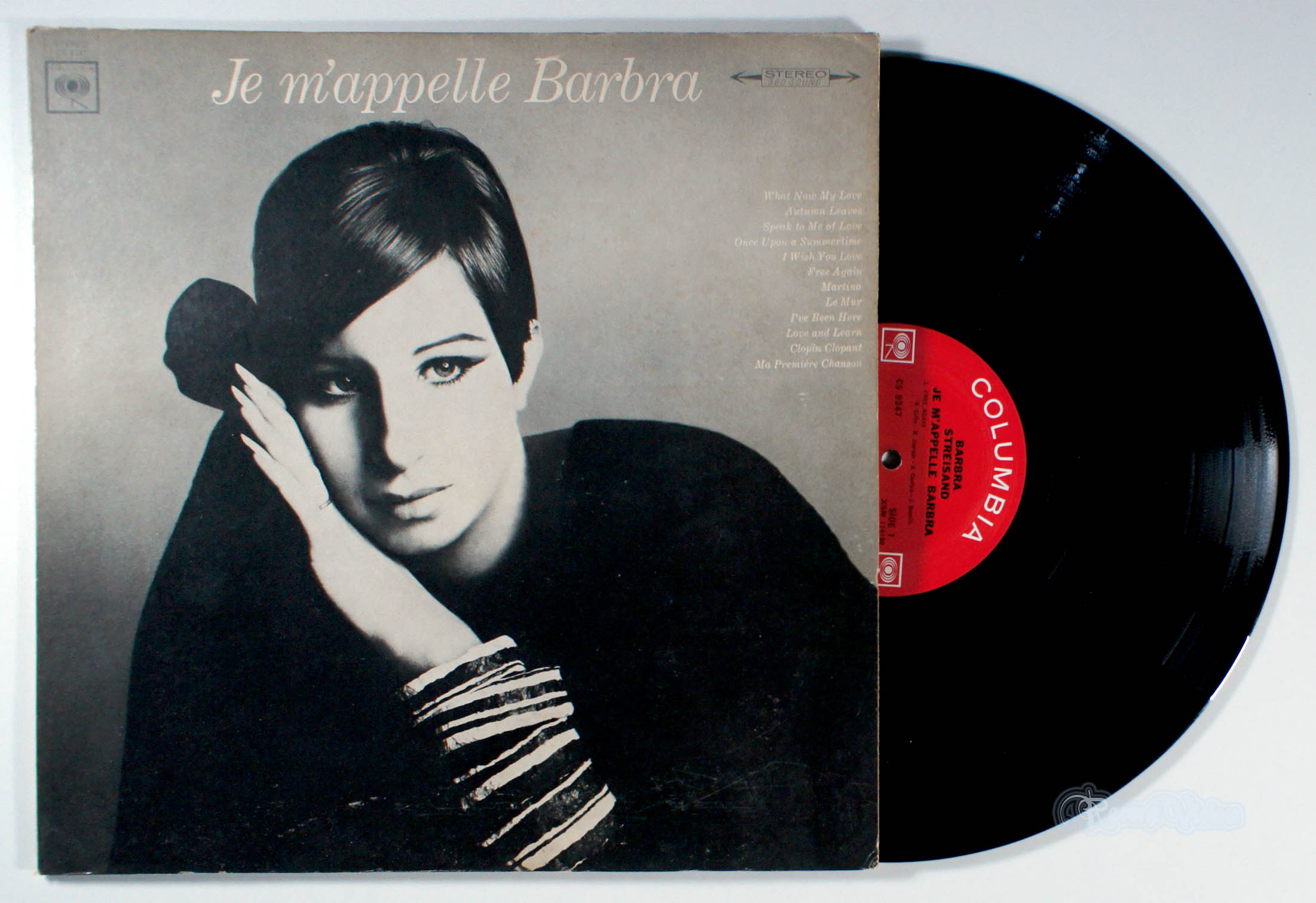 Barbra Streisand - Je m'appelle Barbra (front cover) Vinyl