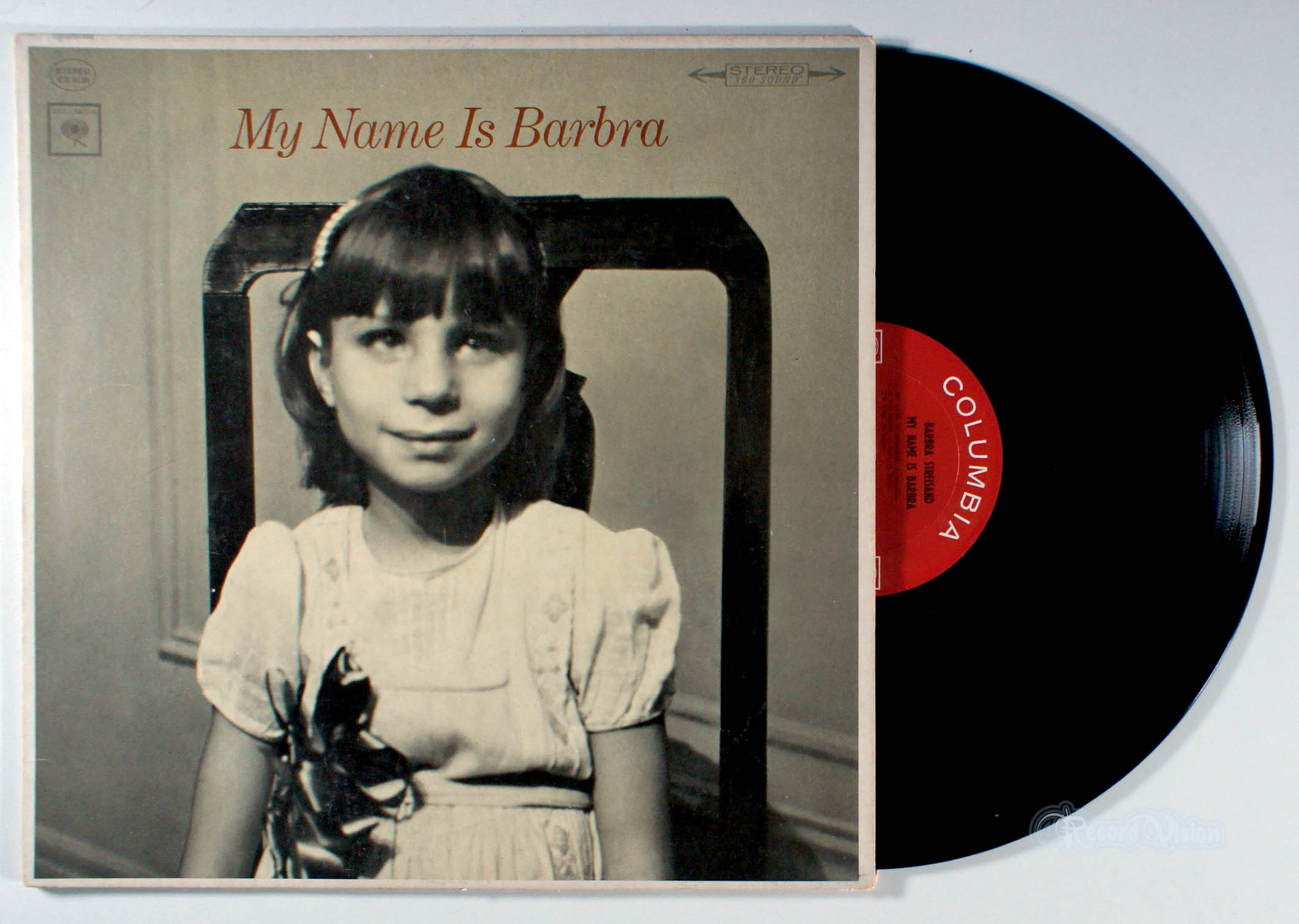 Barbra Streisand - My Name is Barbra (front cover) Vinyl