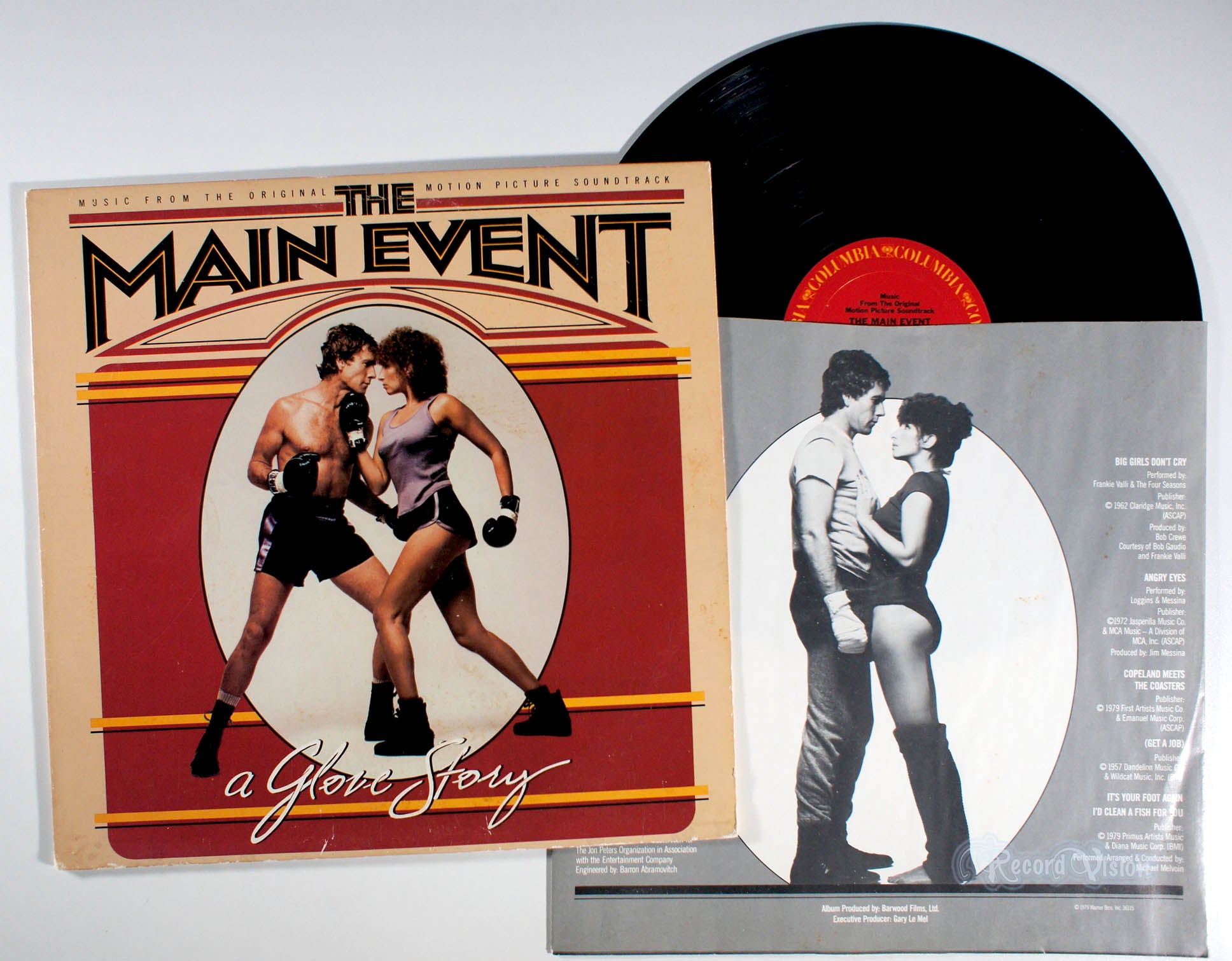 Barbra Streisand - The Main Event (front cover) Vinyl