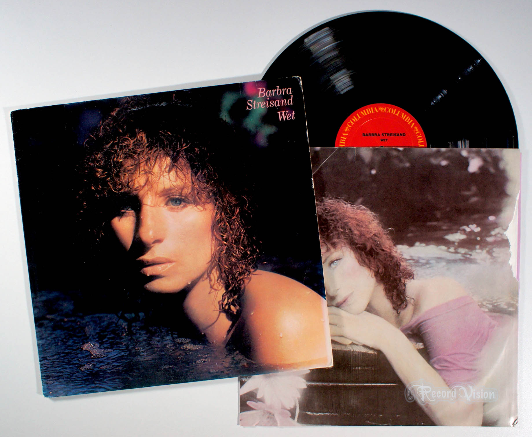 Barbra Streisand - Wet (front cover) Vinyl