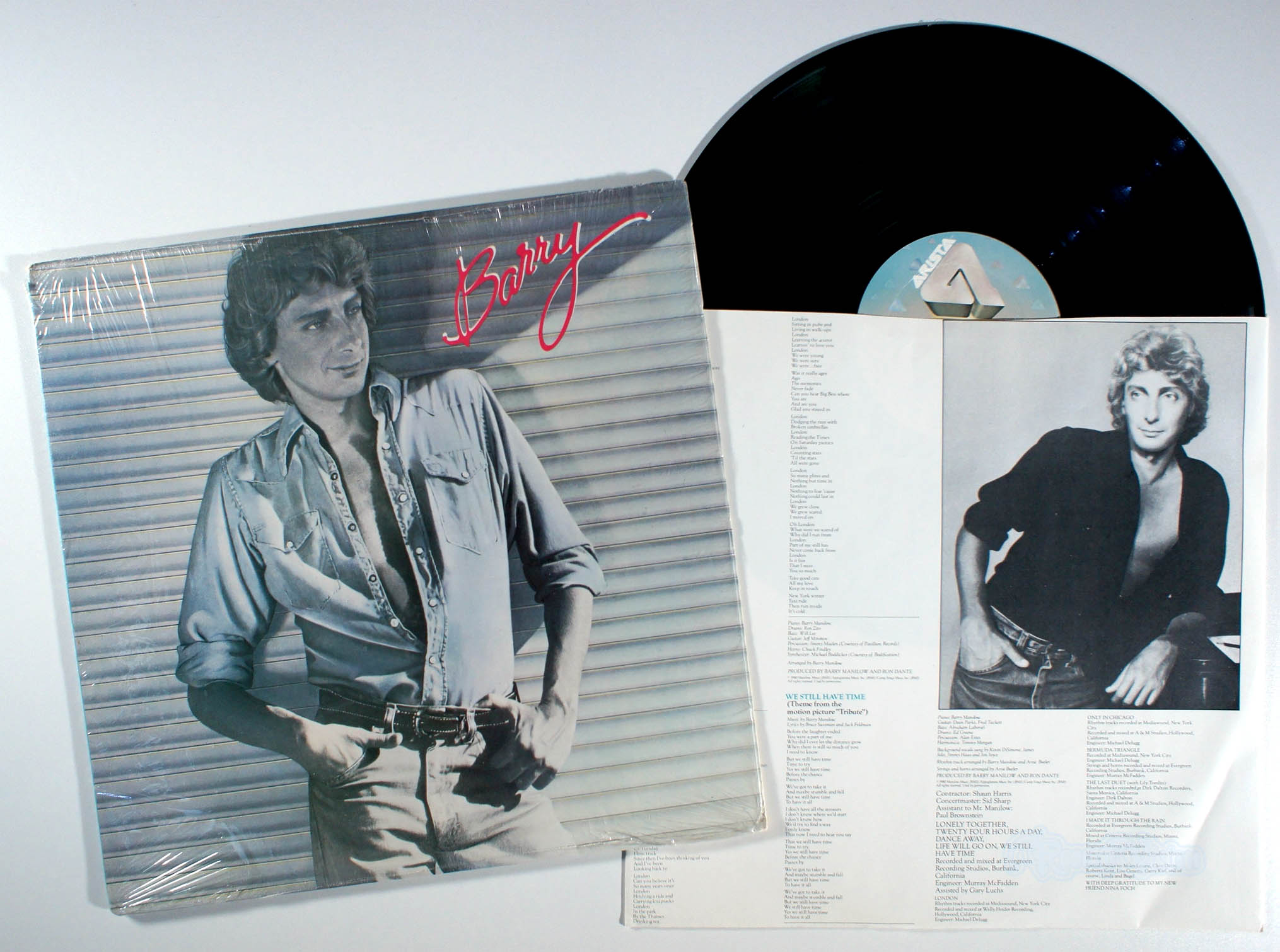Barry Manilow - Barry (front cover) Vinyl