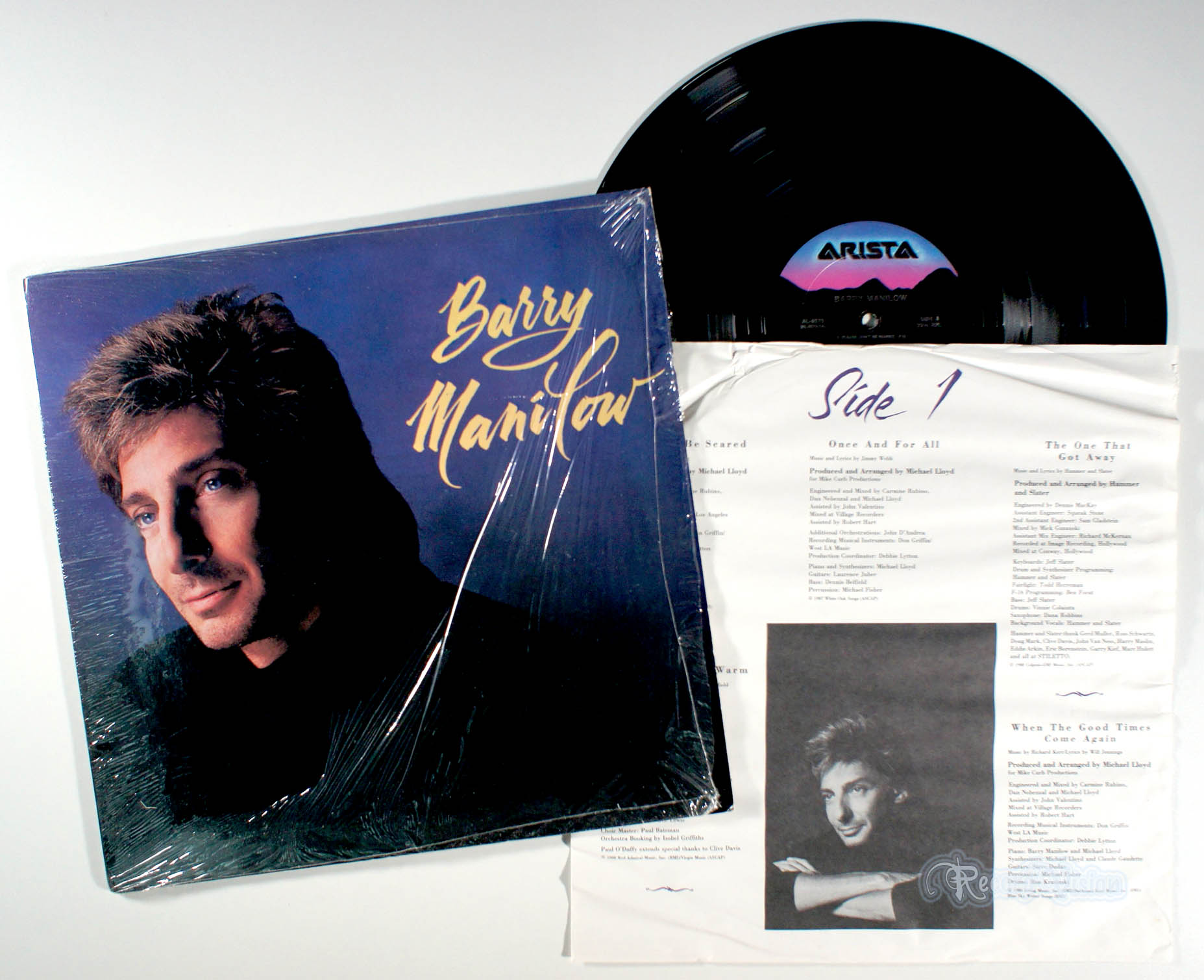 Barry Manilow - Barry Manilow (front cover) Vinyl