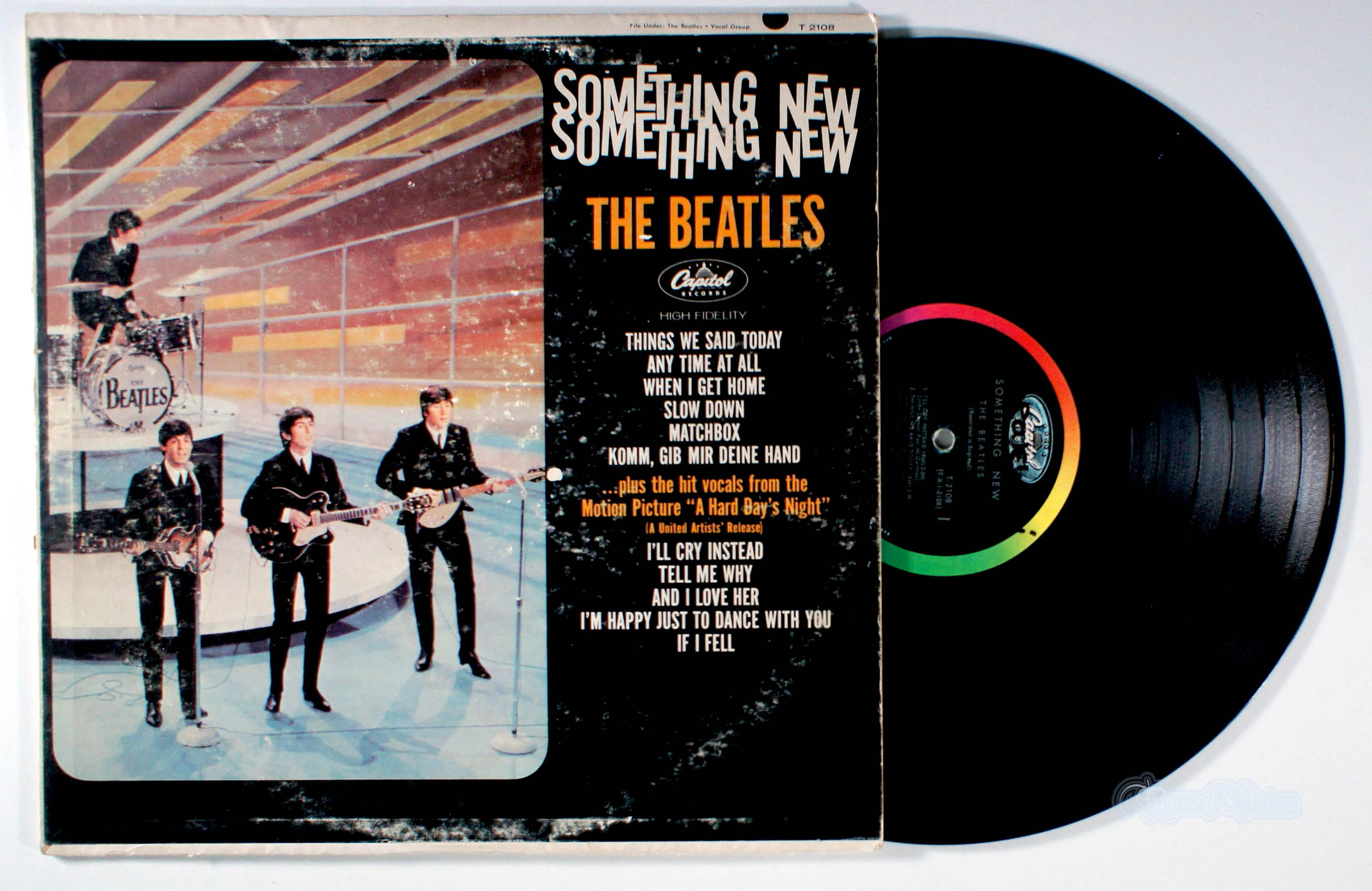 Beatles - Something New (front cover) Vinyl