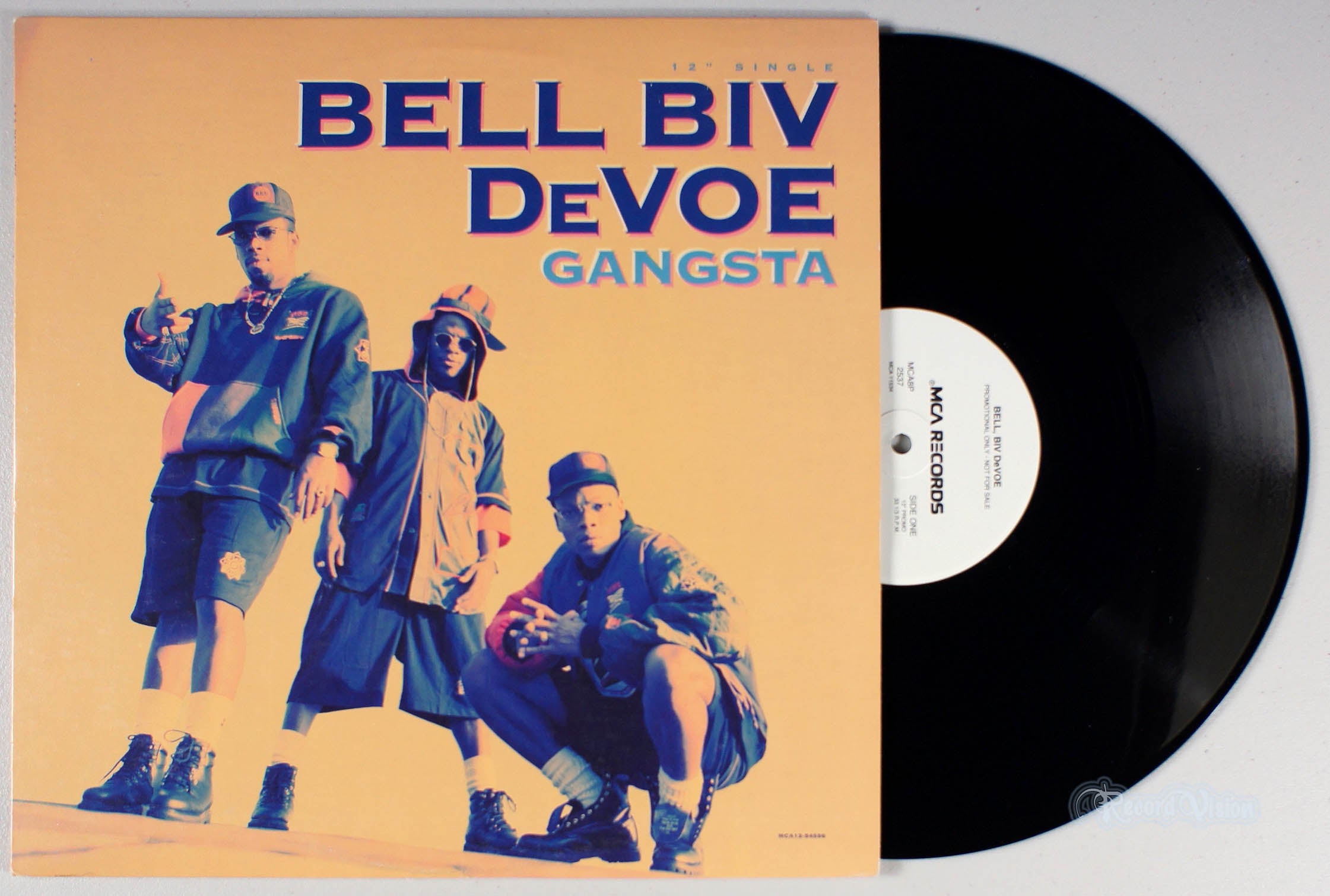 Bell Biv DeVoe - Gangsta (front cover) Vinyl