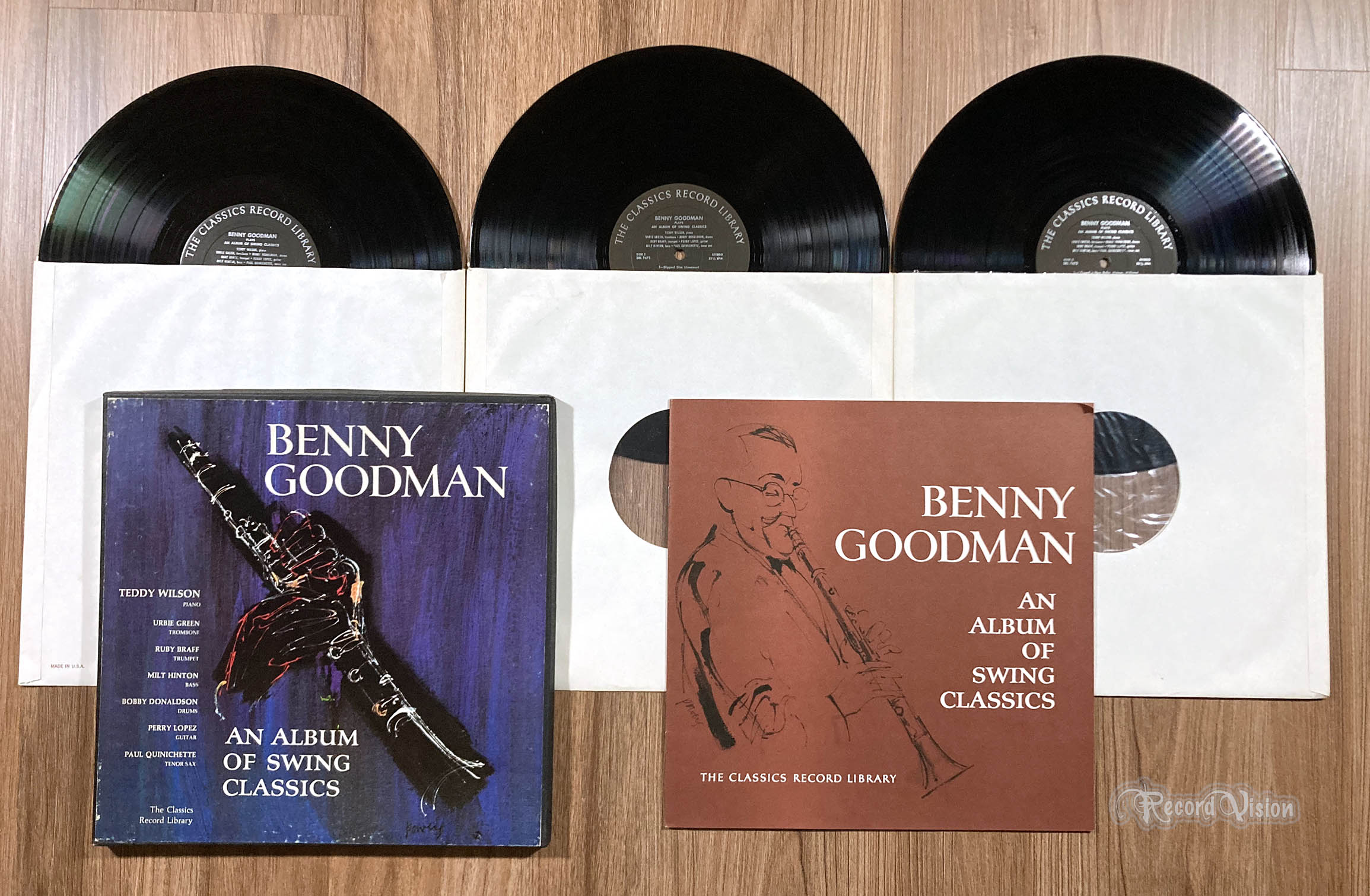 Benny Goodman - An Album Of Swing Classics (front cover) Vinyl