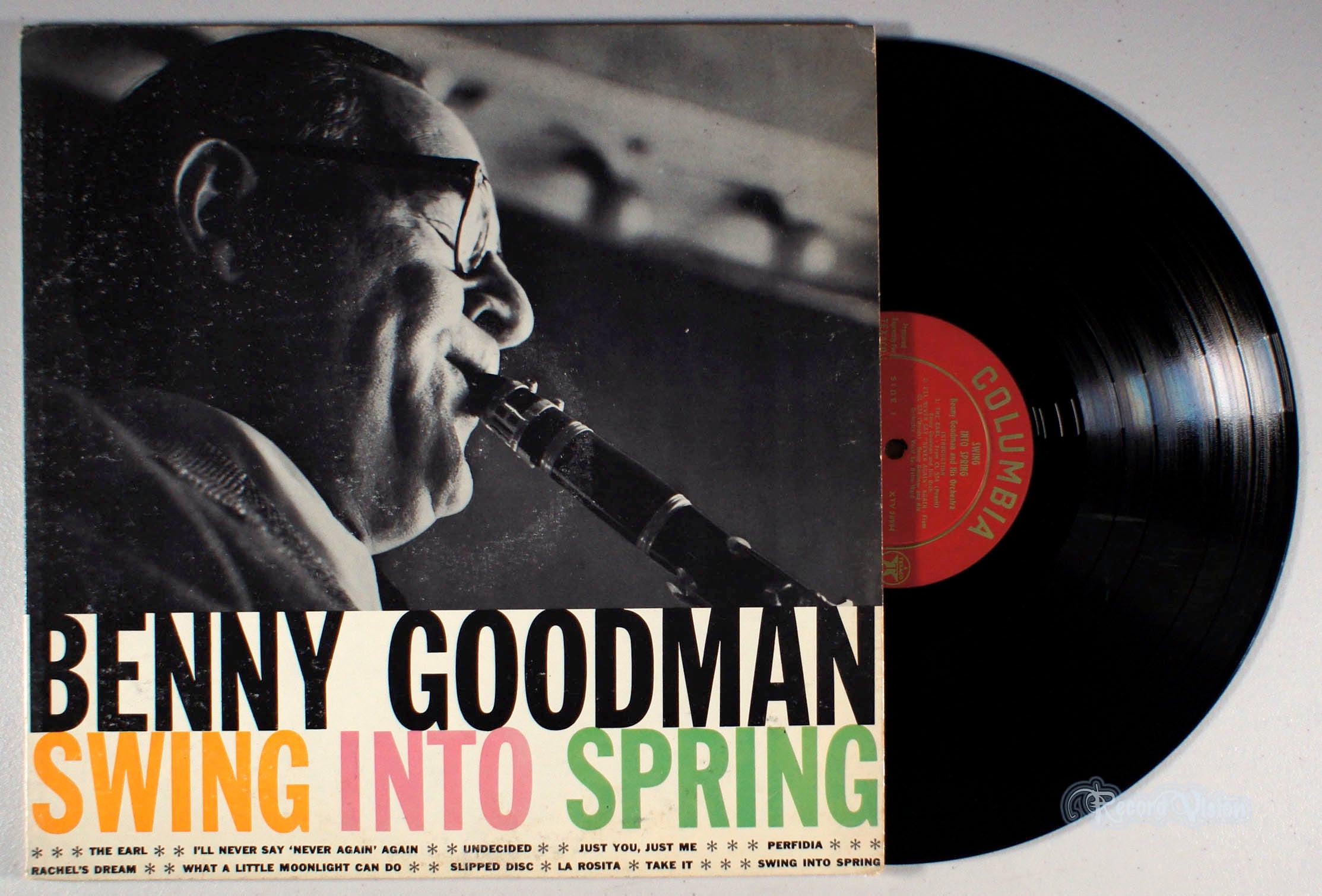 Benny Goodman - Swing Into Spring (front cover) Vinyl