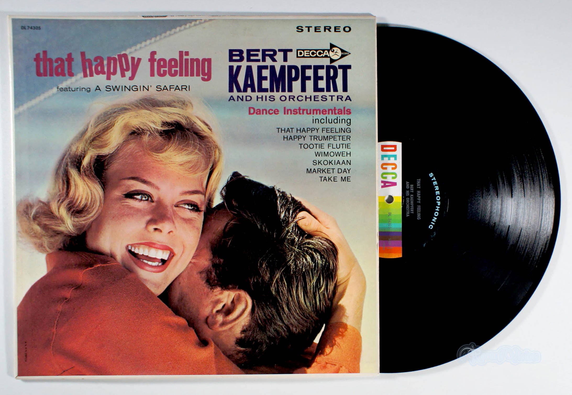 Bert Kaempfert - That Happy Feeling (front cover) Vinyl
