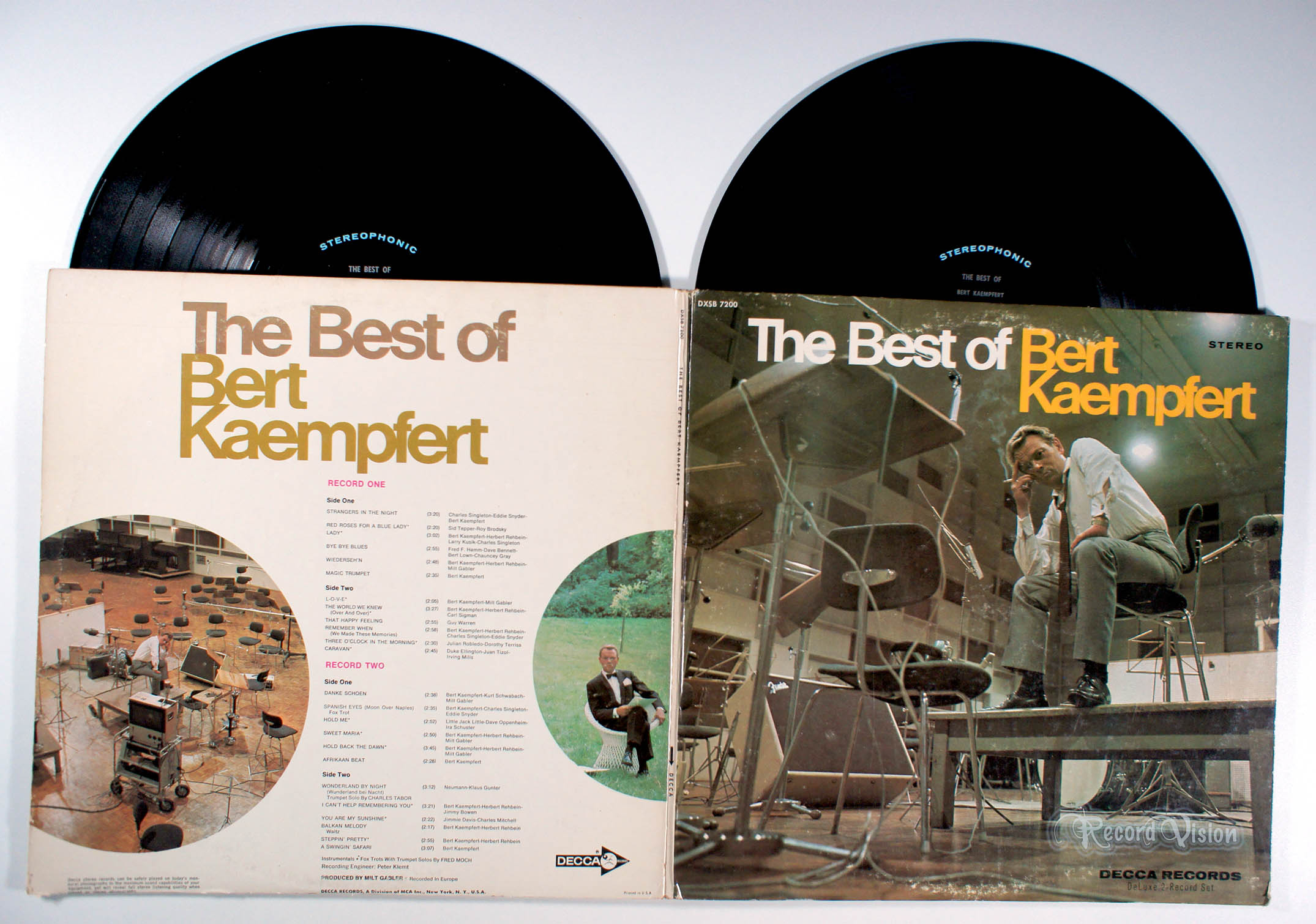 Bert Kaempfert - The Best Of (front cover) Vinyl